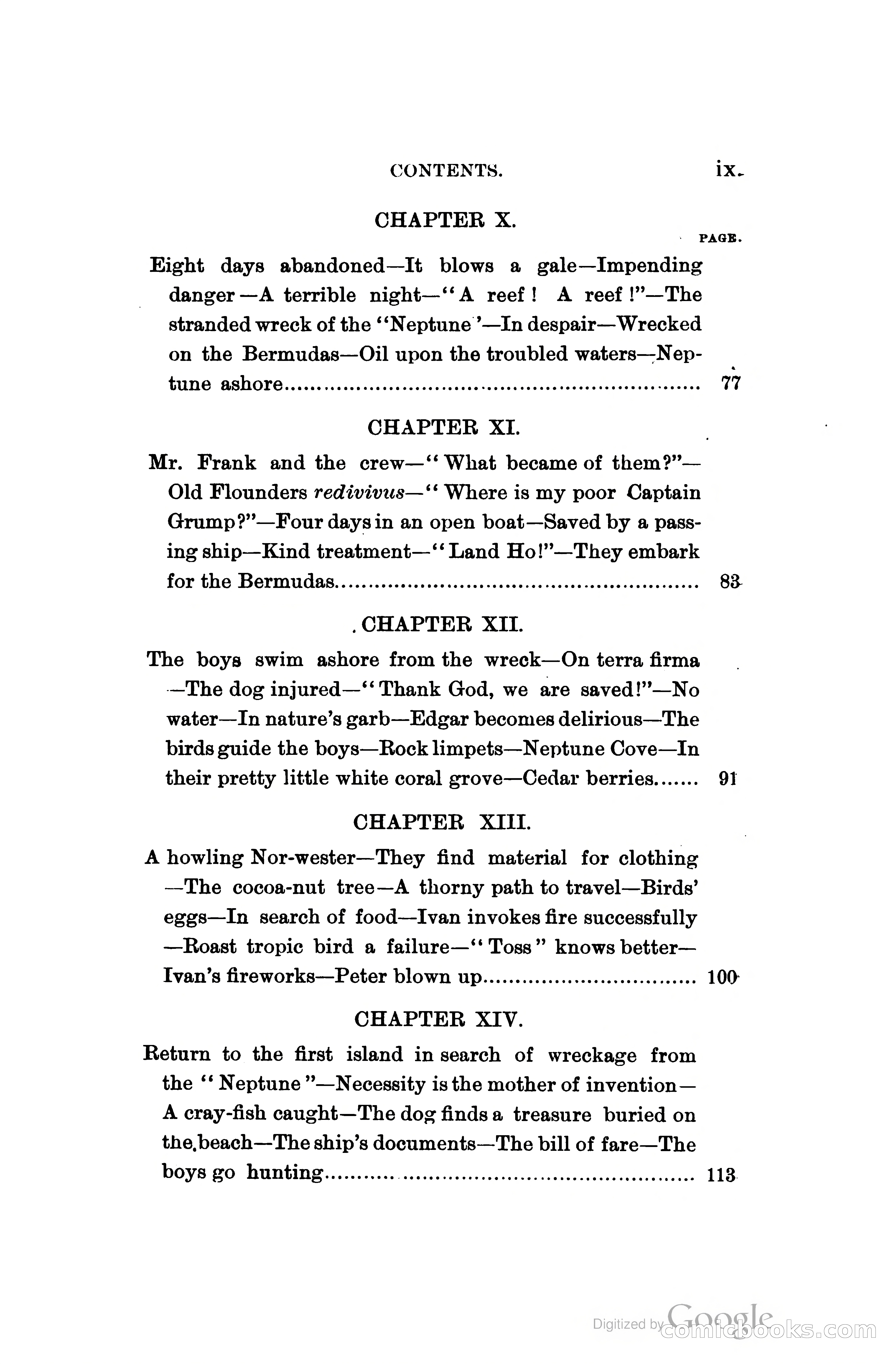 Wrecked On The Bermudas: The Thrilling Adventures Of Three Boys — page 18 of 344