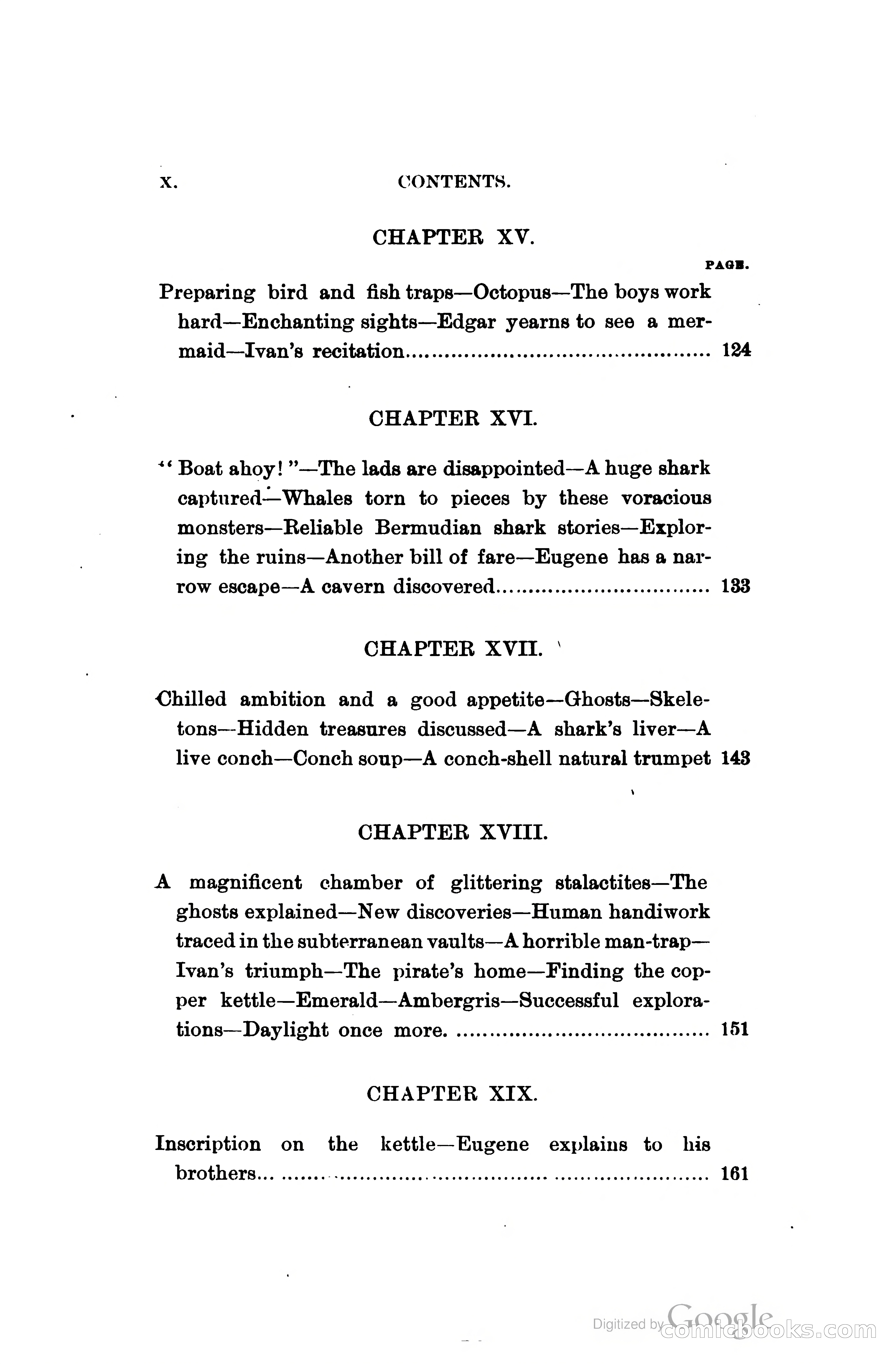 Wrecked On The Bermudas: The Thrilling Adventures Of Three Boys — page 19 of 344
