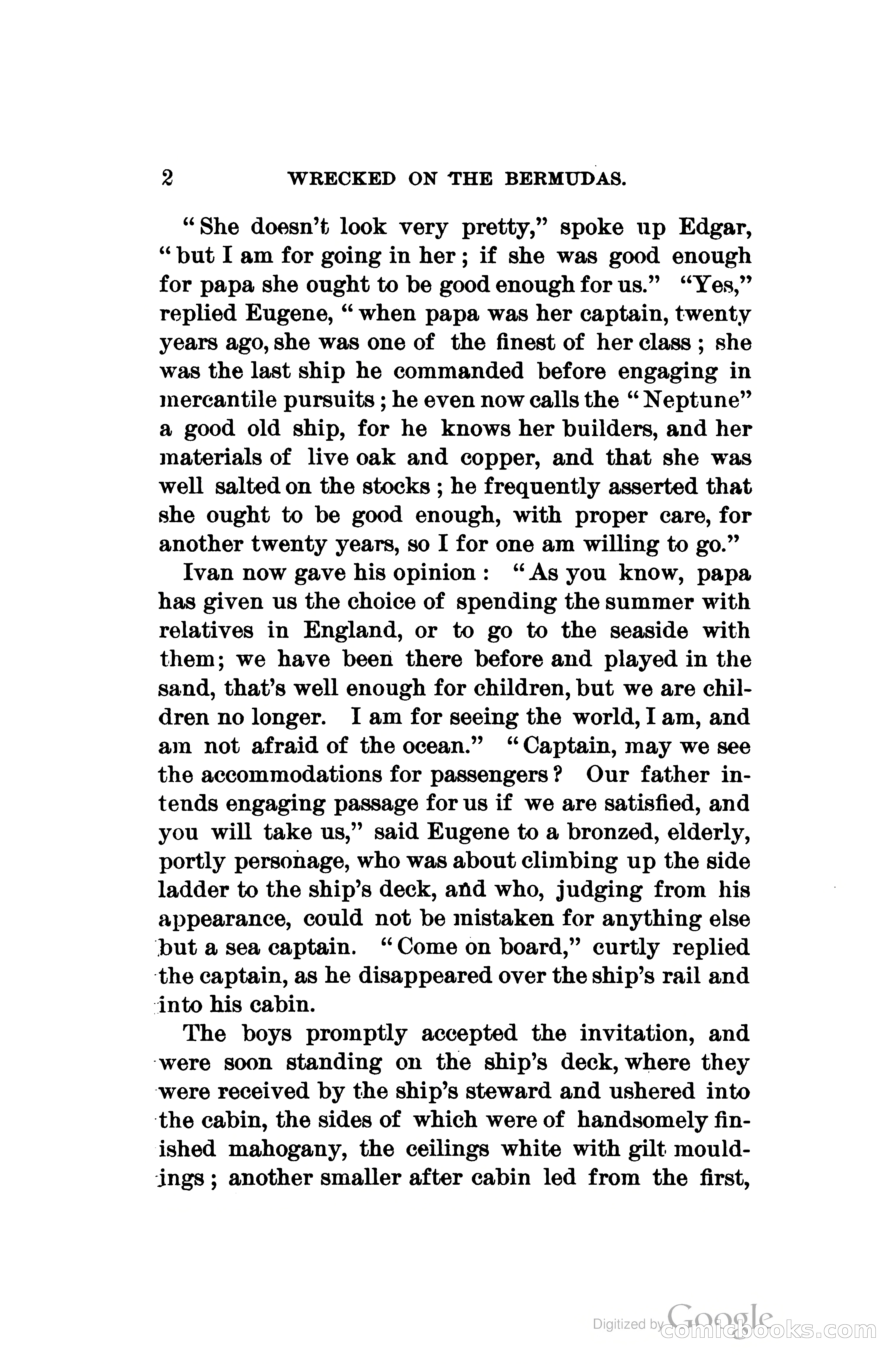 Wrecked On The Bermudas: The Thrilling Adventures Of Three Boys — page 27 of 344