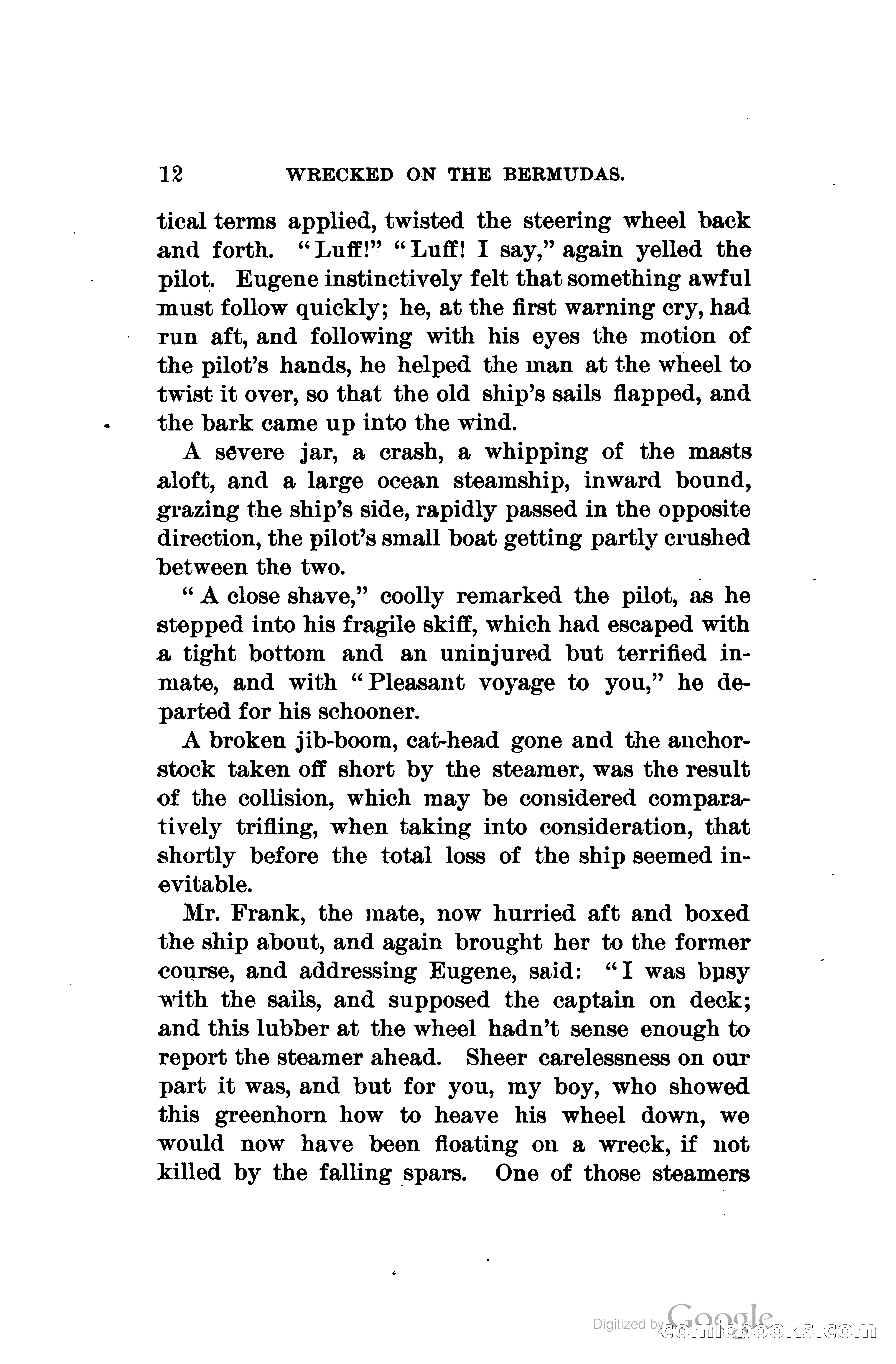 Wrecked On The Bermudas: The Thrilling Adventures Of Three Boys — page 37 of 344