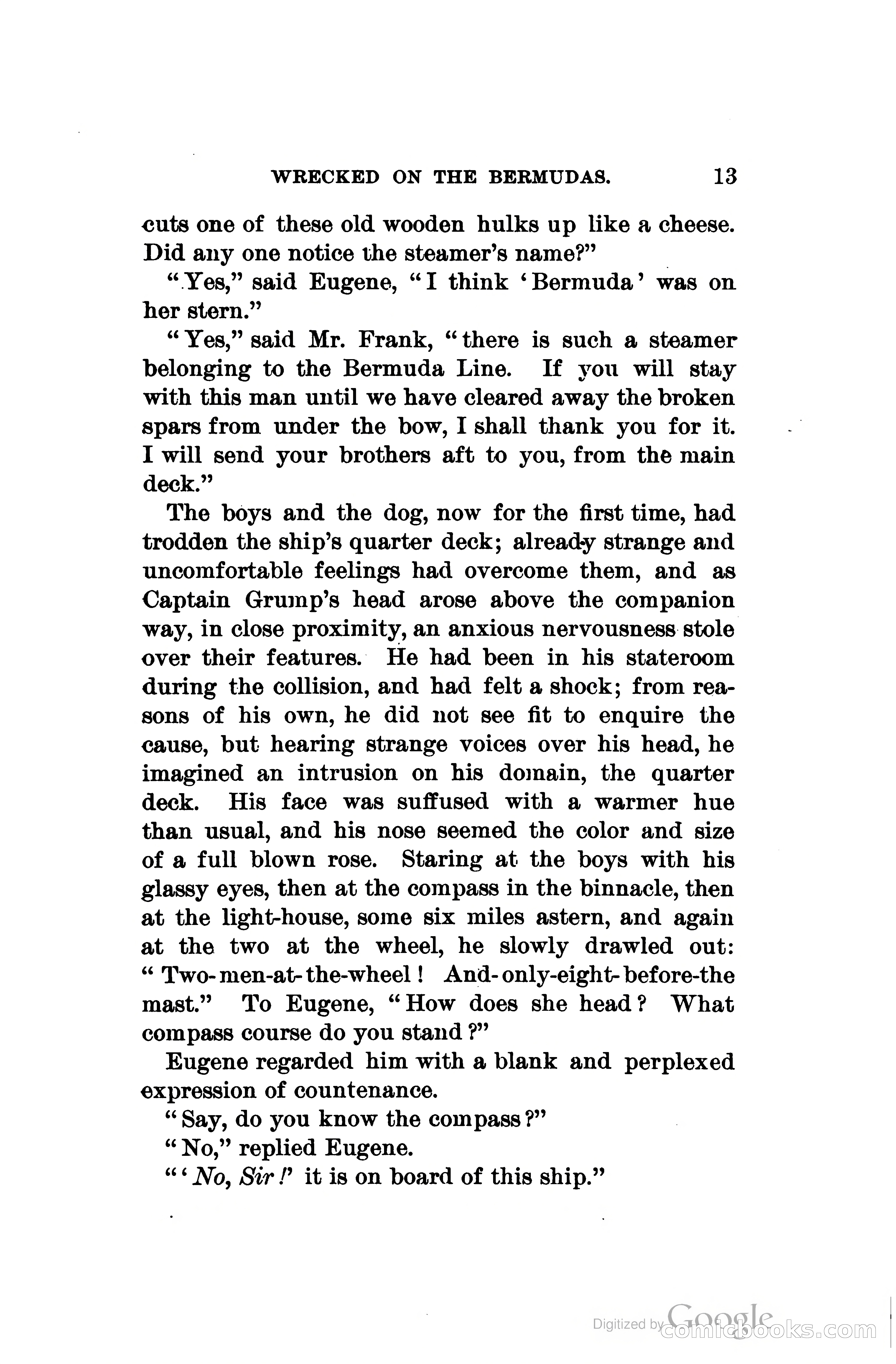 Wrecked On The Bermudas: The Thrilling Adventures Of Three Boys — page 38 of 344