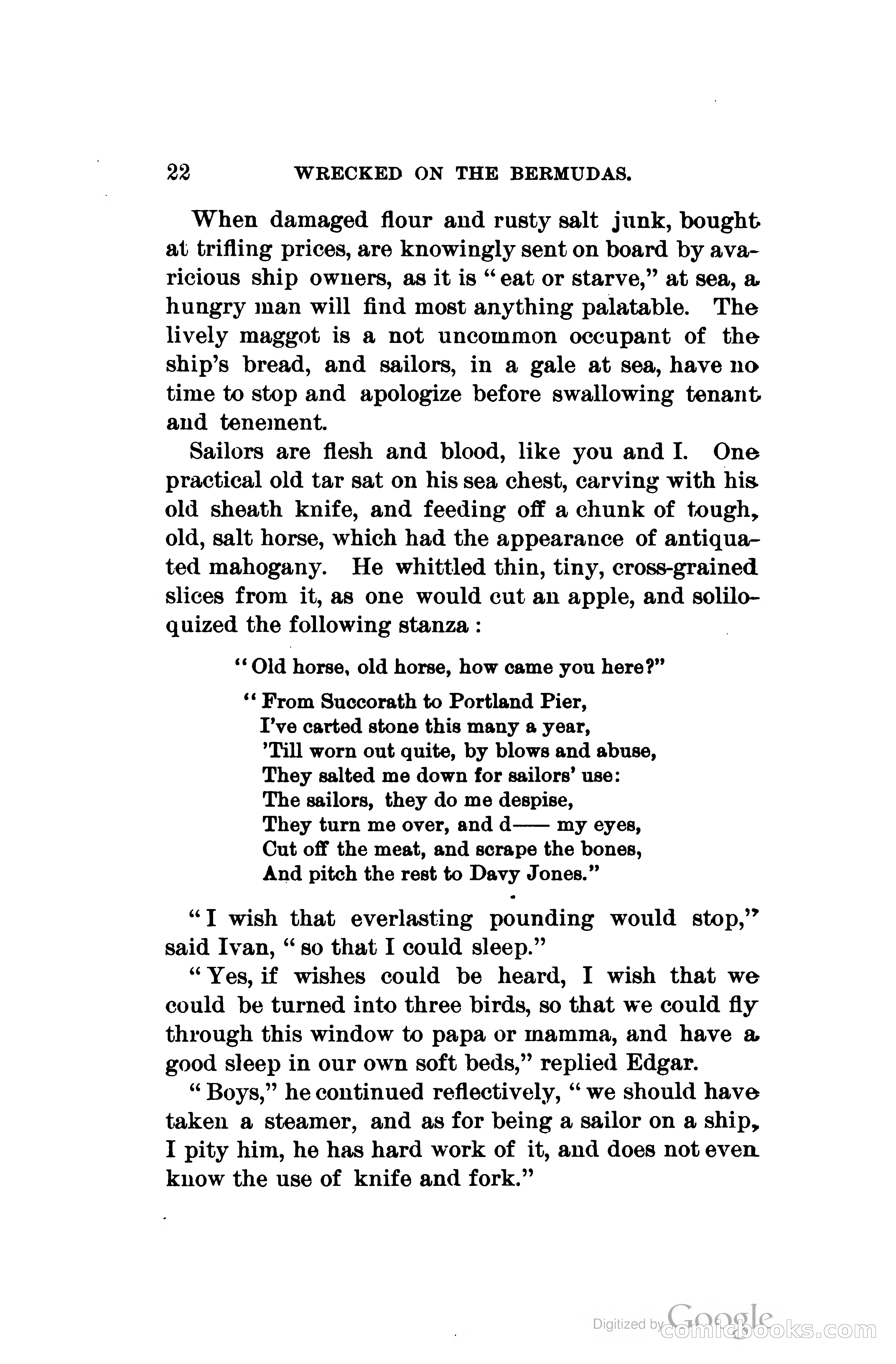 Wrecked On The Bermudas: The Thrilling Adventures Of Three Boys — page 47 of 344