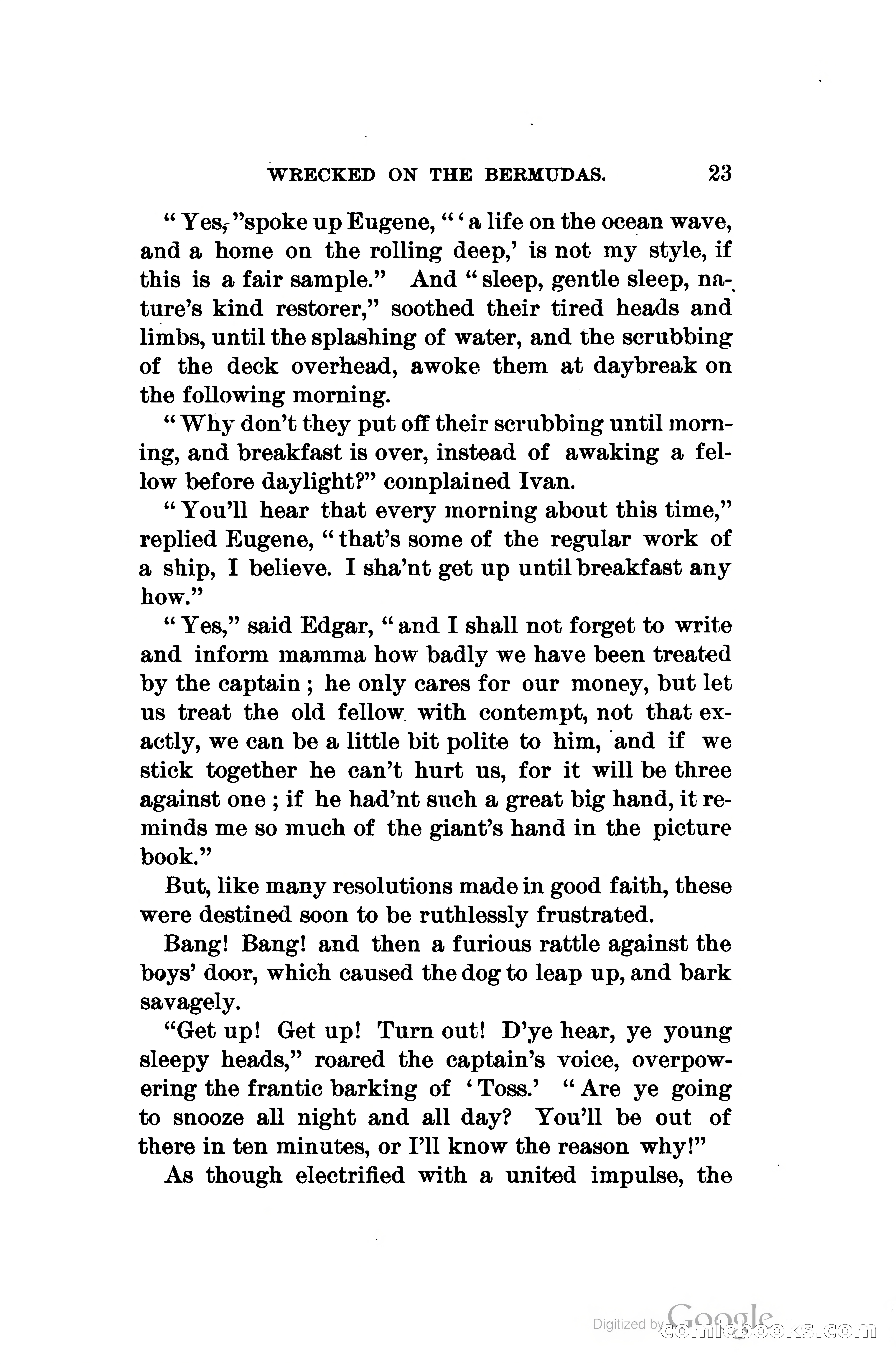 Wrecked On The Bermudas: The Thrilling Adventures Of Three Boys — page 48 of 344