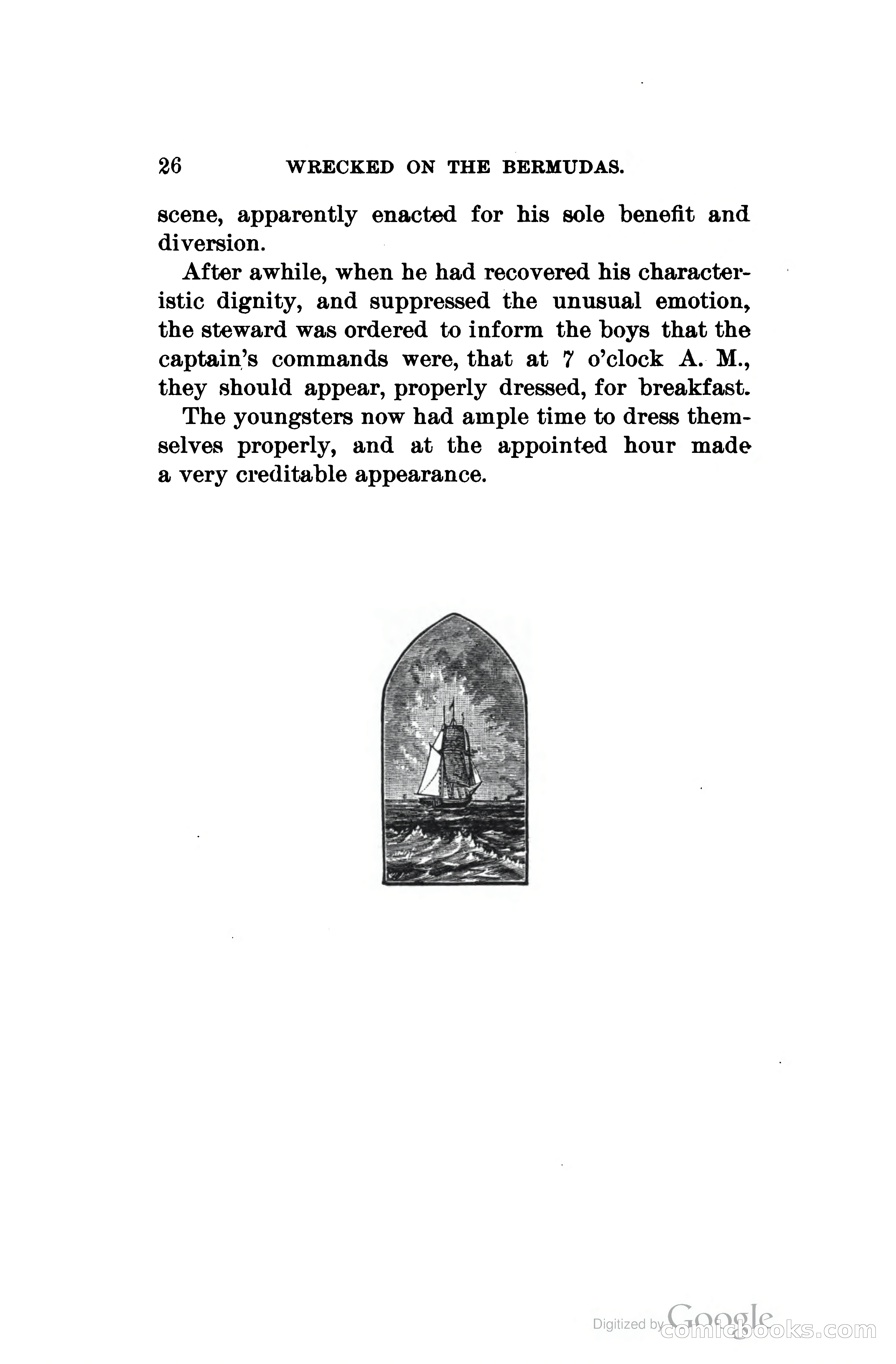 Wrecked On The Bermudas: The Thrilling Adventures Of Three Boys — page 51 of 344