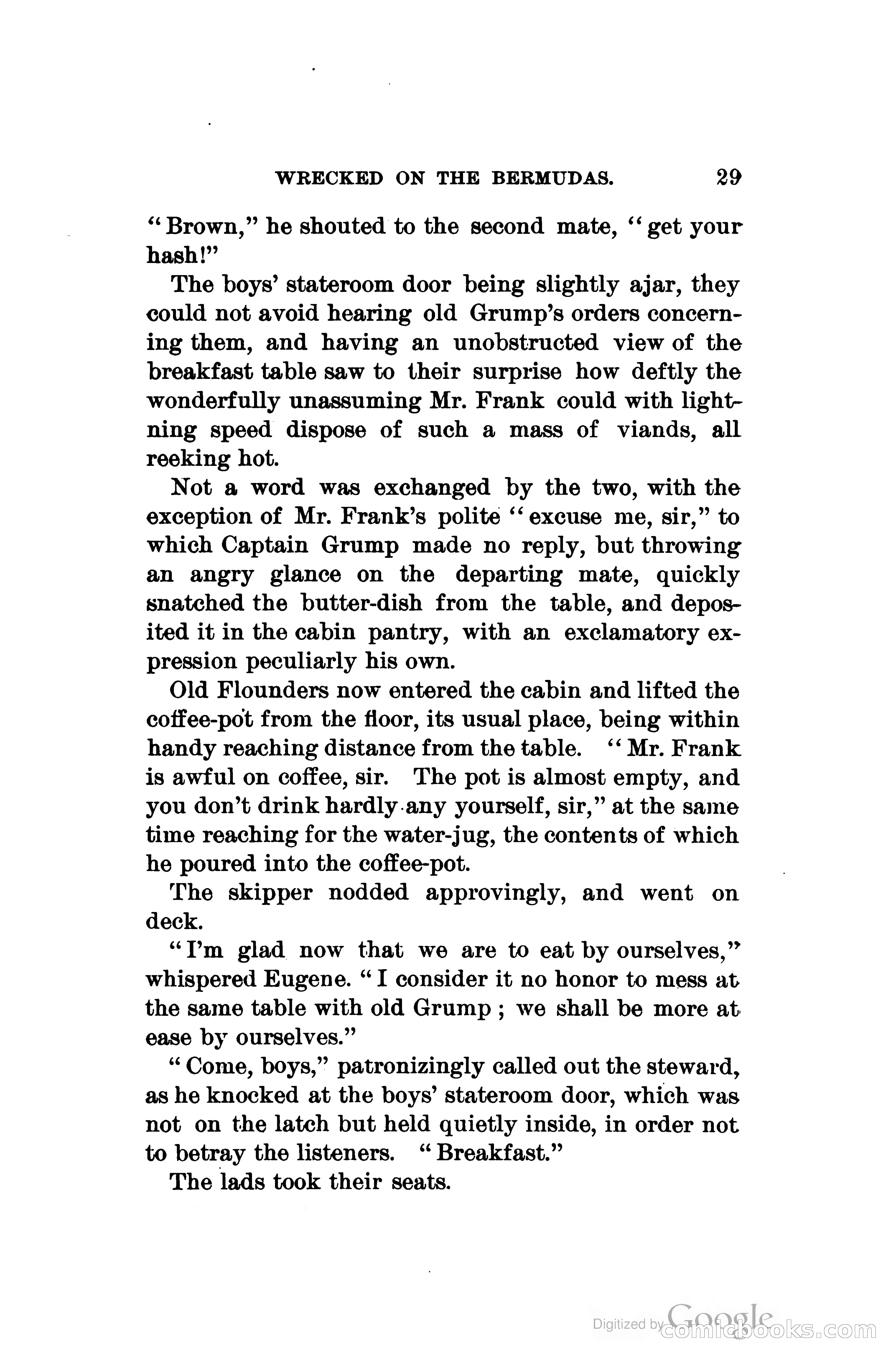 Wrecked On The Bermudas: The Thrilling Adventures Of Three Boys — page 56 of 344