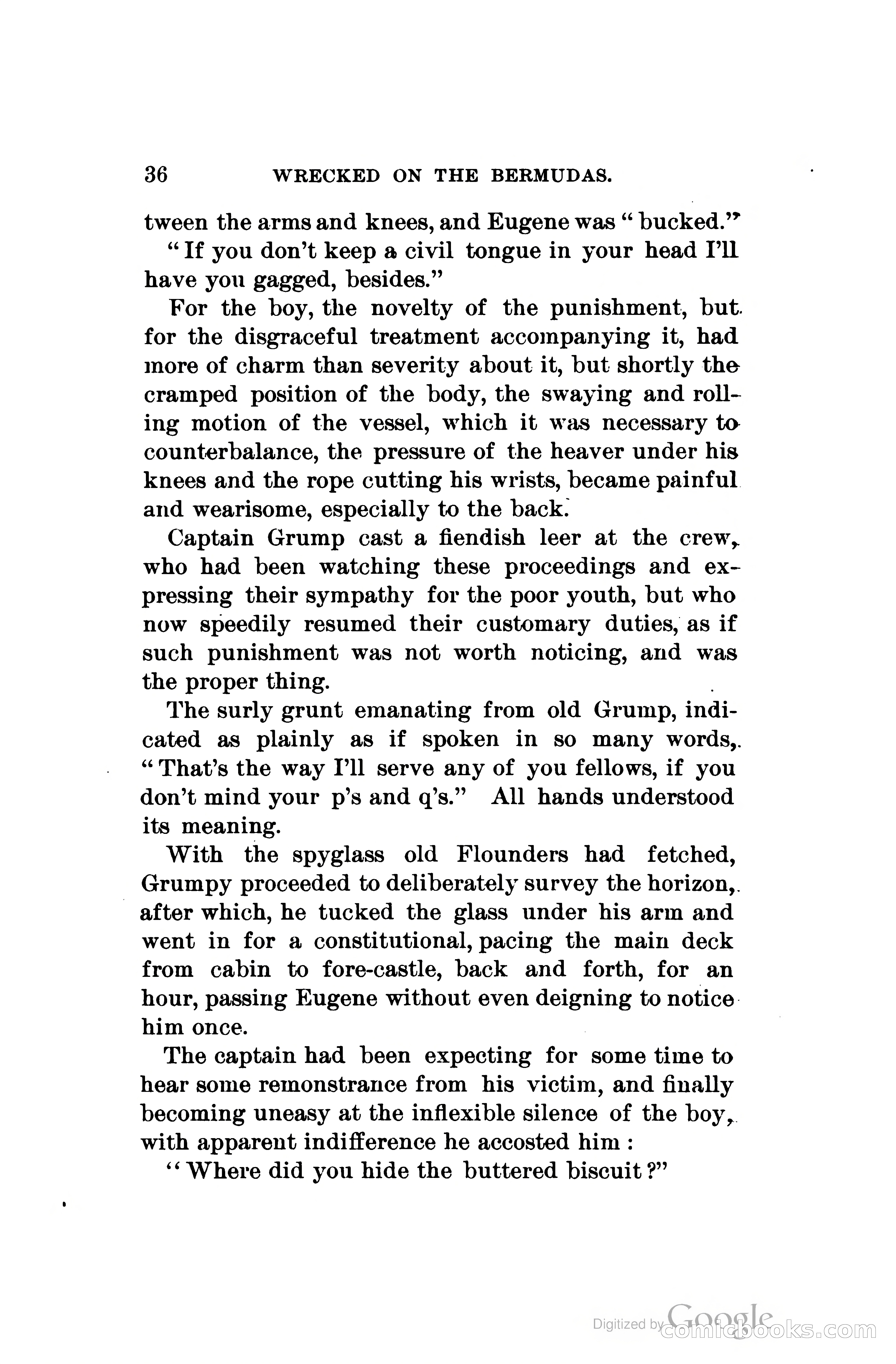 Wrecked On The Bermudas: The Thrilling Adventures Of Three Boys — page 63 of 344