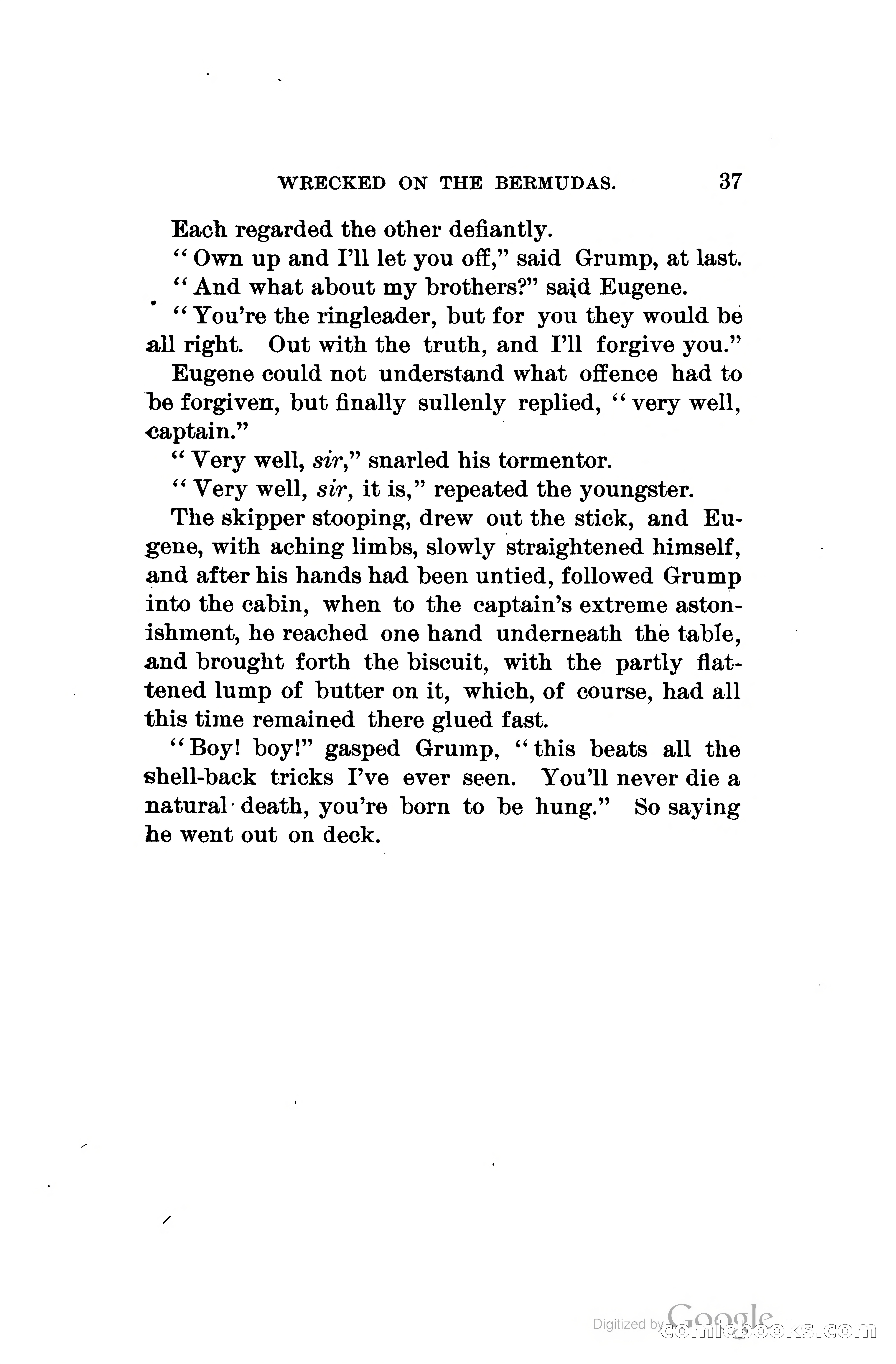 Wrecked On The Bermudas: The Thrilling Adventures Of Three Boys — page 66 of 344