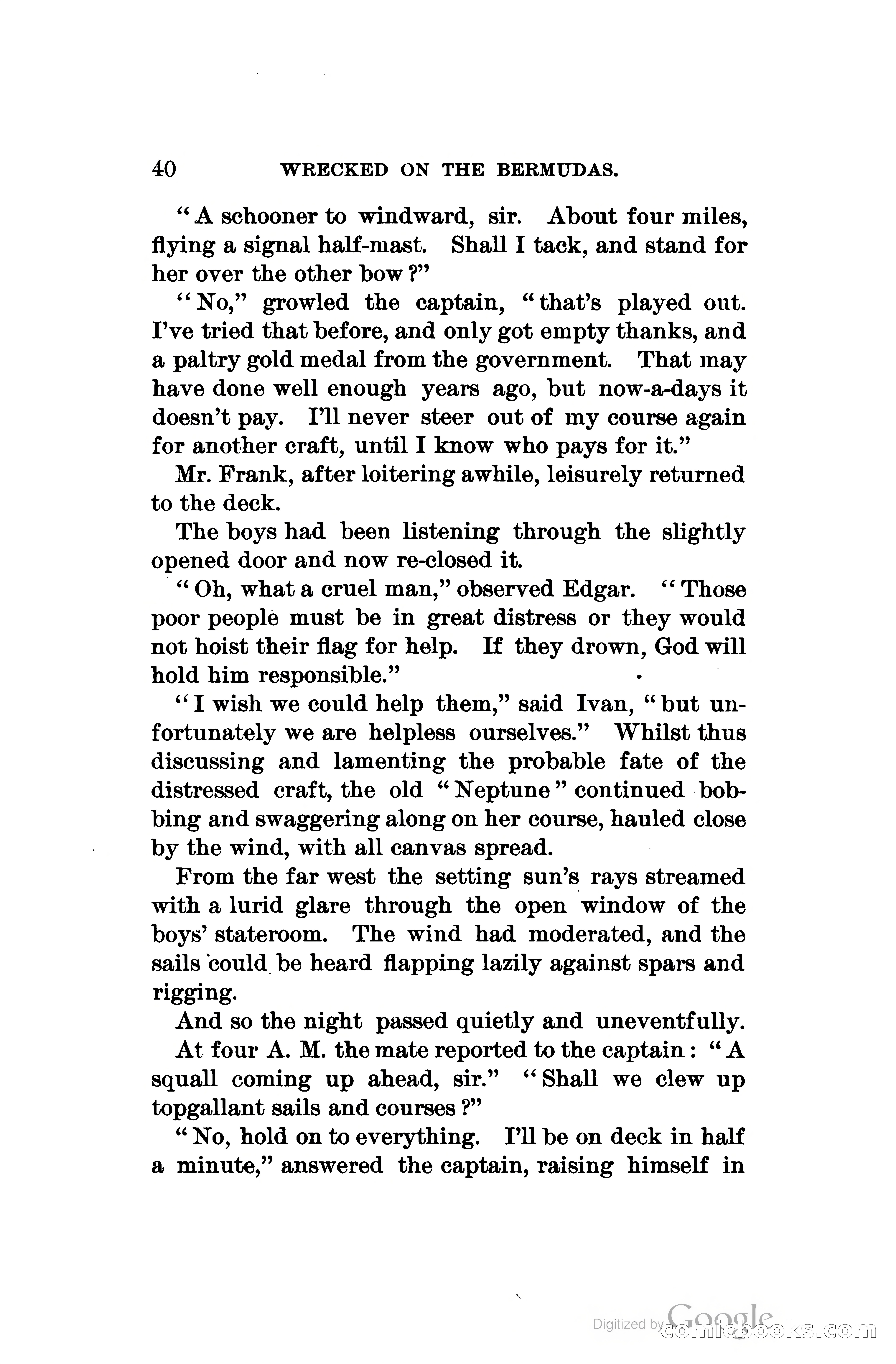 Wrecked On The Bermudas: The Thrilling Adventures Of Three Boys — page 69 of 344