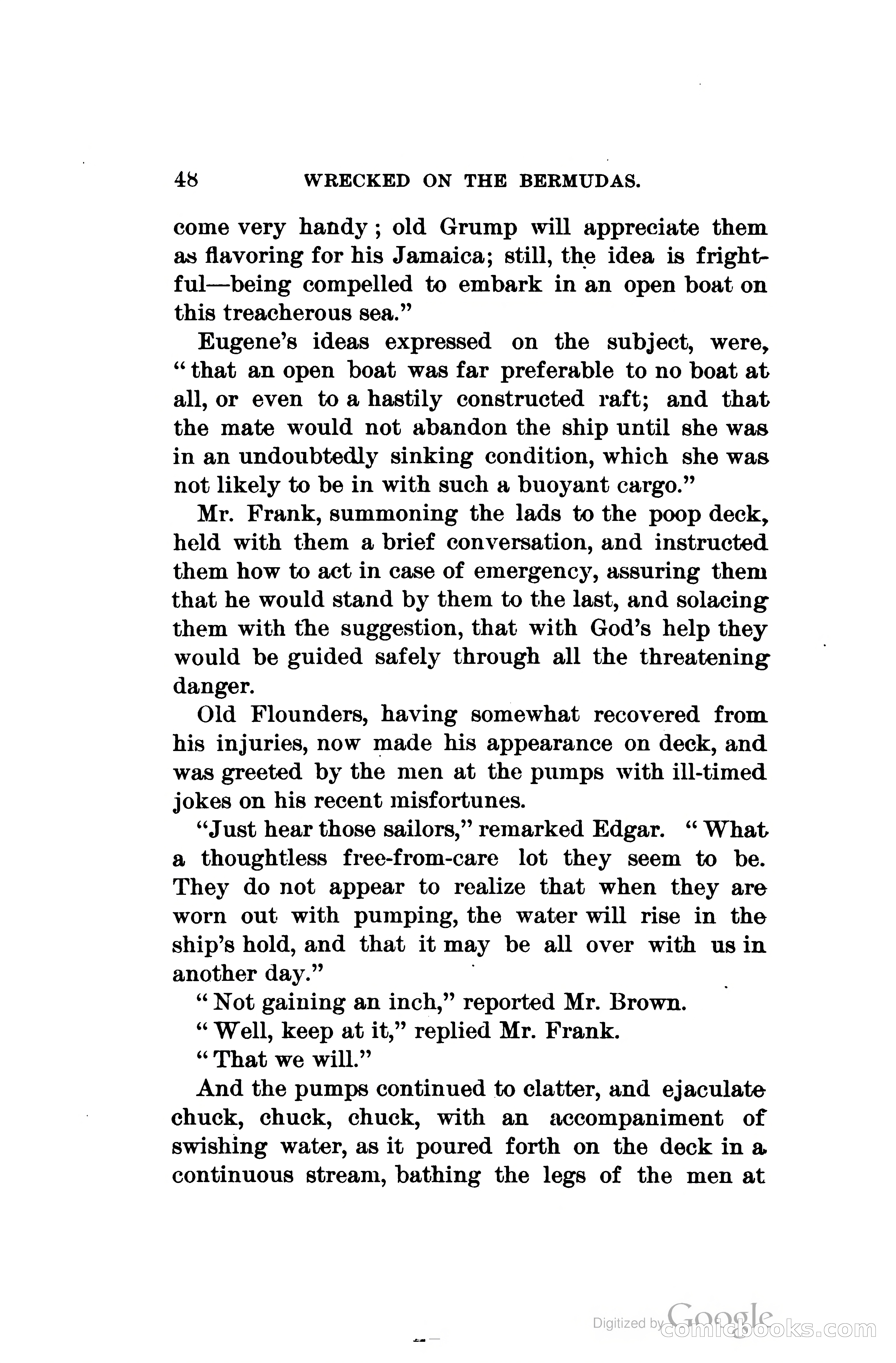 Wrecked On The Bermudas: The Thrilling Adventures Of Three Boys — page 79 of 344