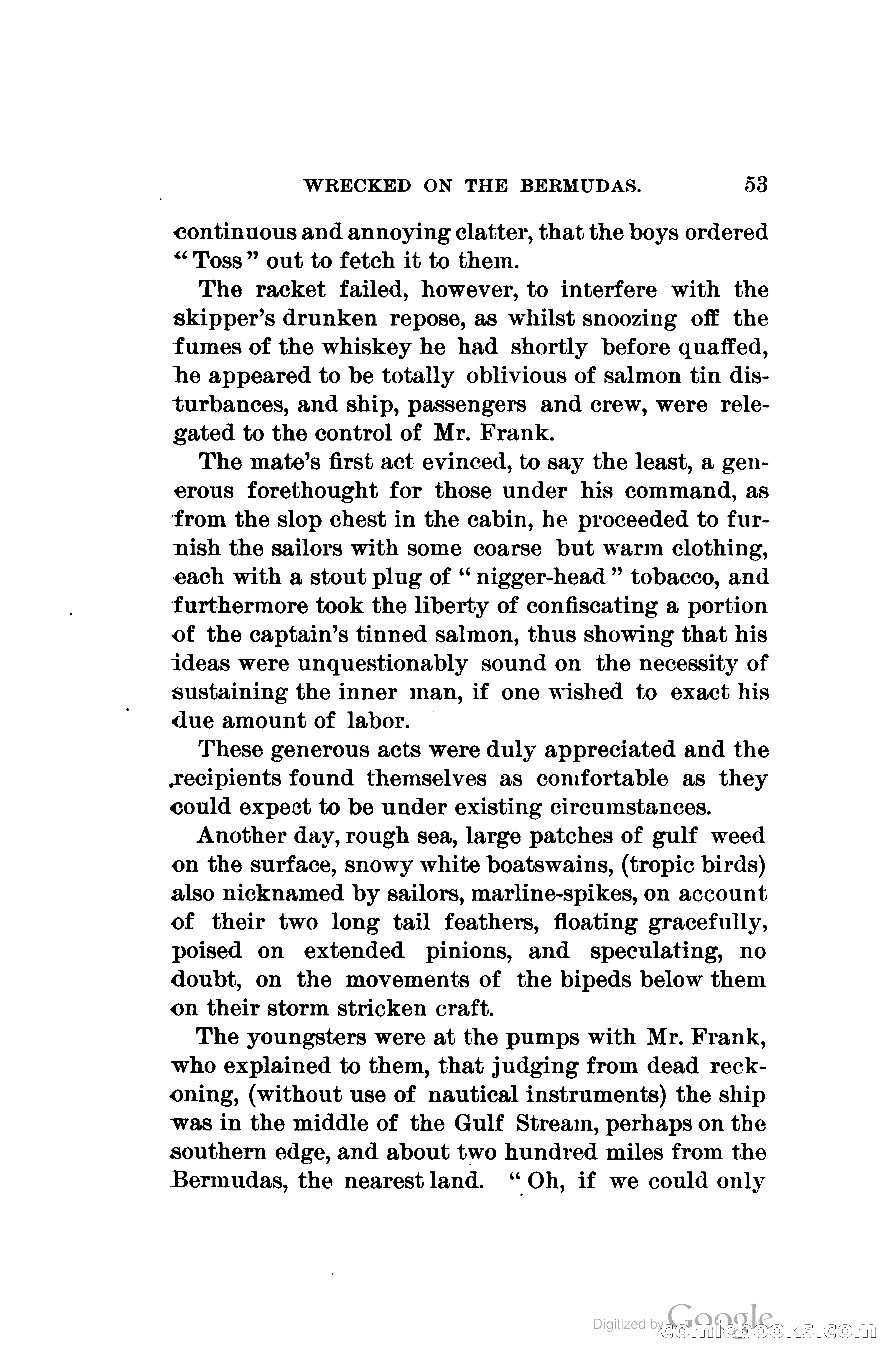 Wrecked On The Bermudas: The Thrilling Adventures Of Three Boys — page 84 of 344