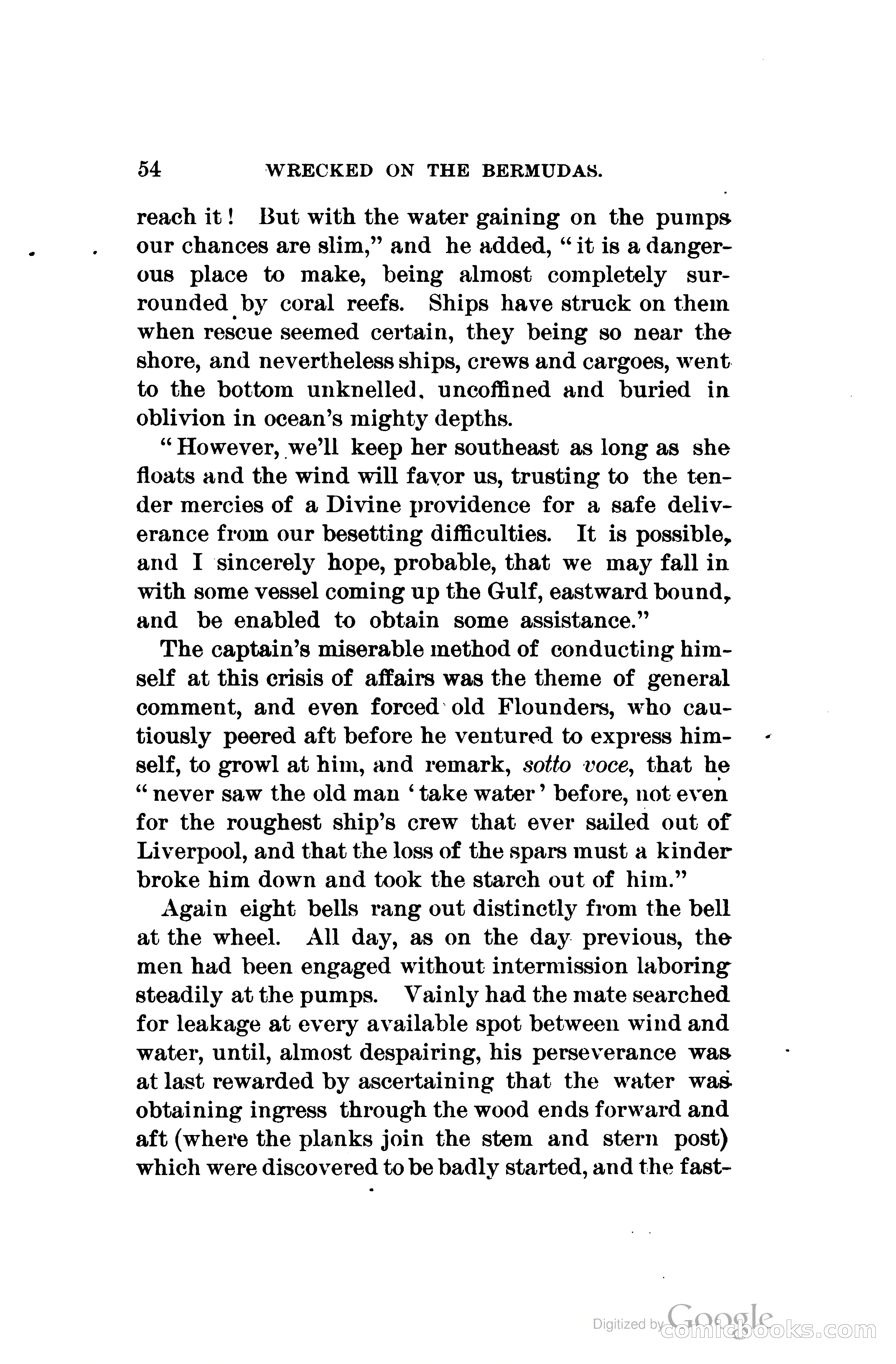 Wrecked On The Bermudas: The Thrilling Adventures Of Three Boys — page 85 of 344