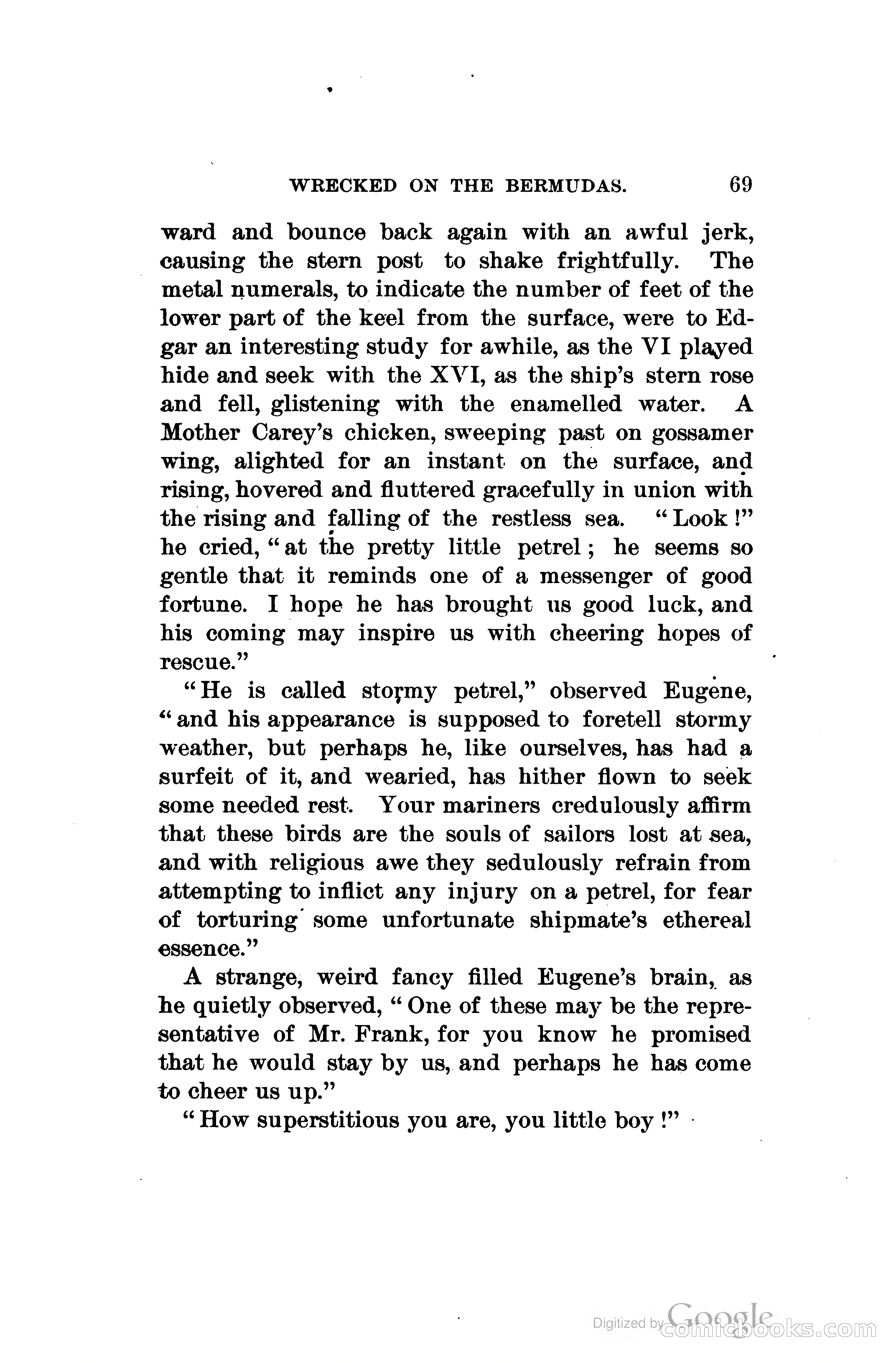 Wrecked On The Bermudas: The Thrilling Adventures Of Three Boys — page 100 of 344