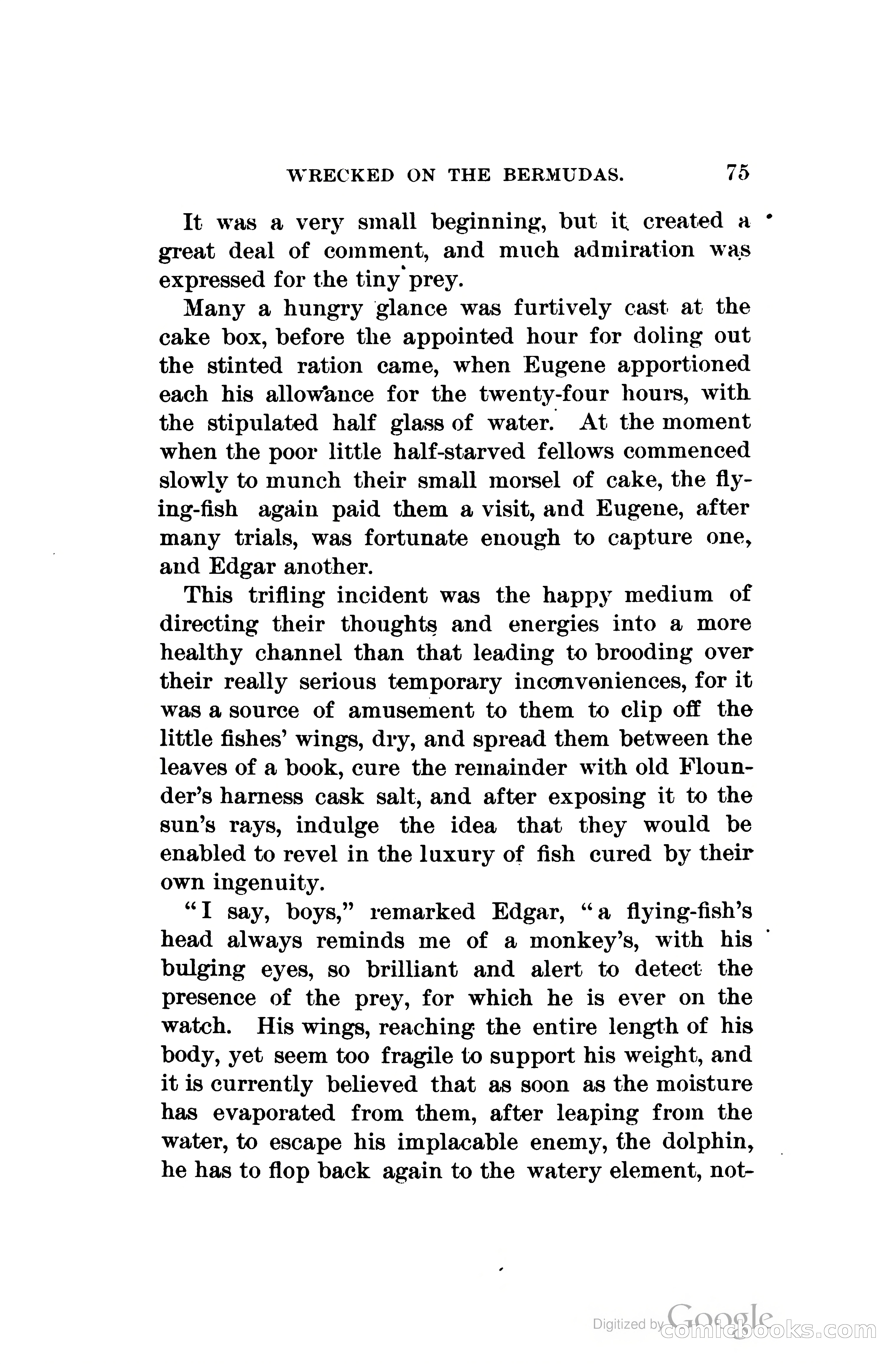Wrecked On The Bermudas: The Thrilling Adventures Of Three Boys — page 108 of 344