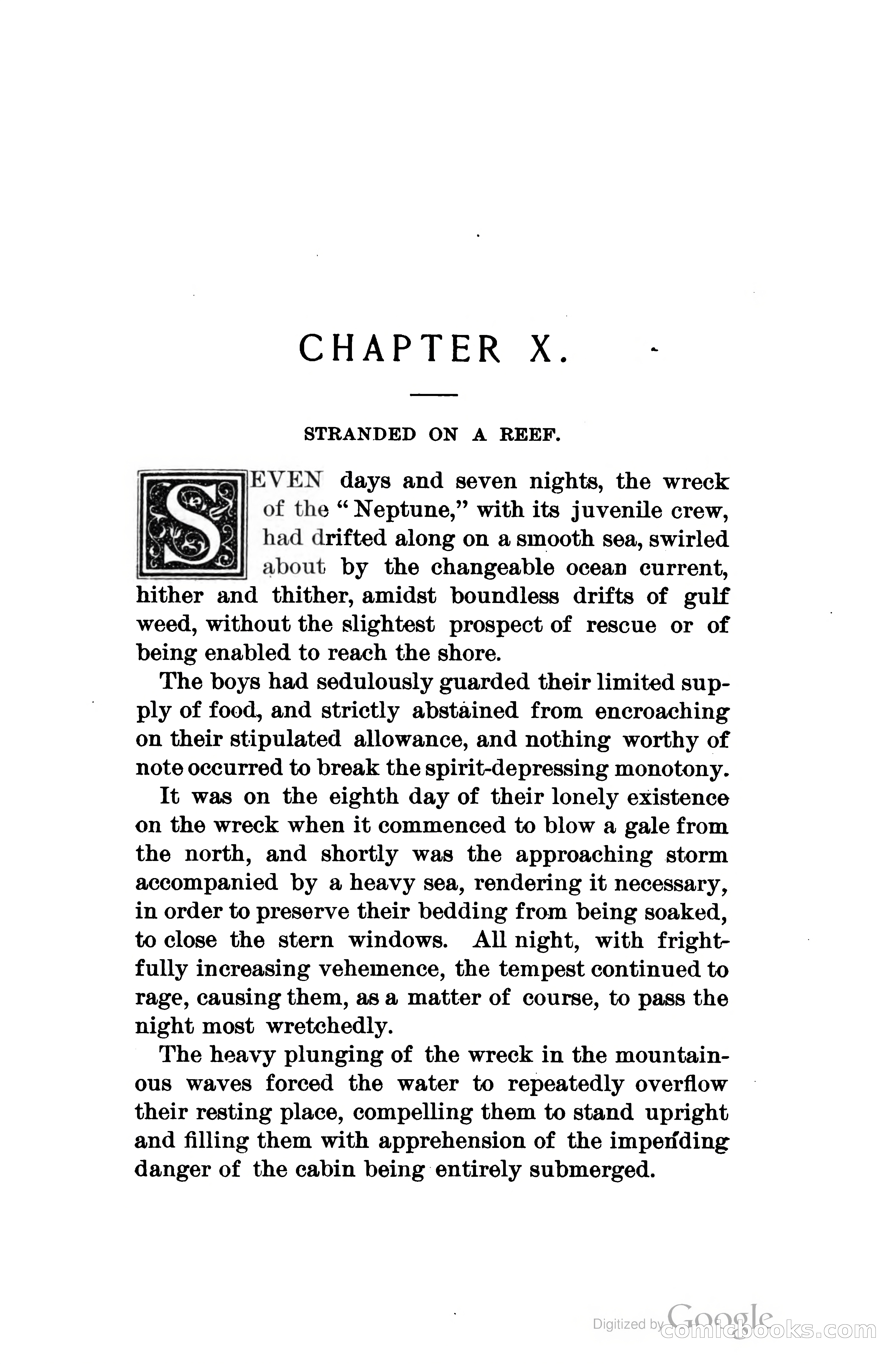 Wrecked On The Bermudas: The Thrilling Adventures Of Three Boys — page 110 of 344