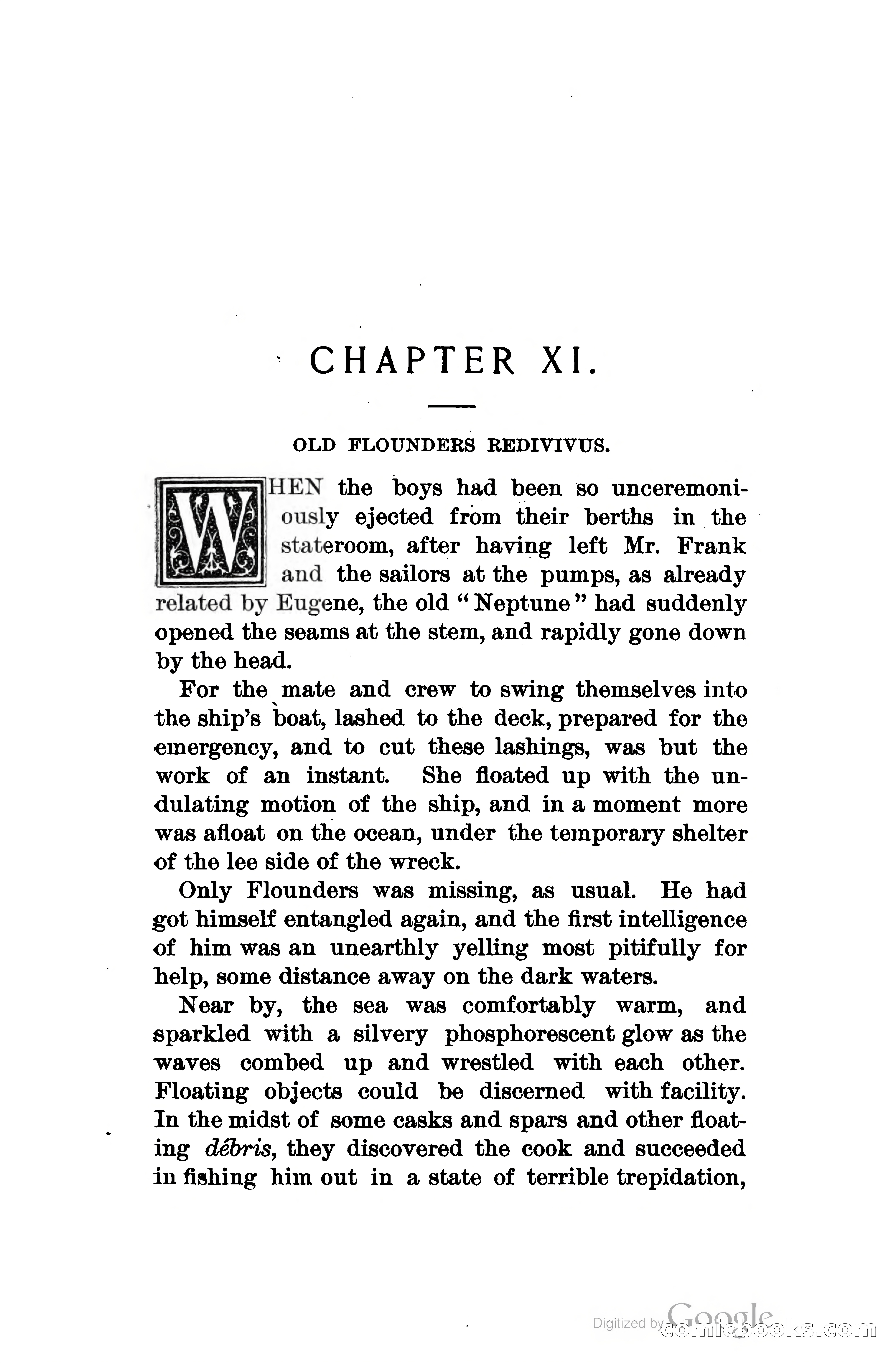 Wrecked On The Bermudas: The Thrilling Adventures Of Three Boys — page 116 of 344
