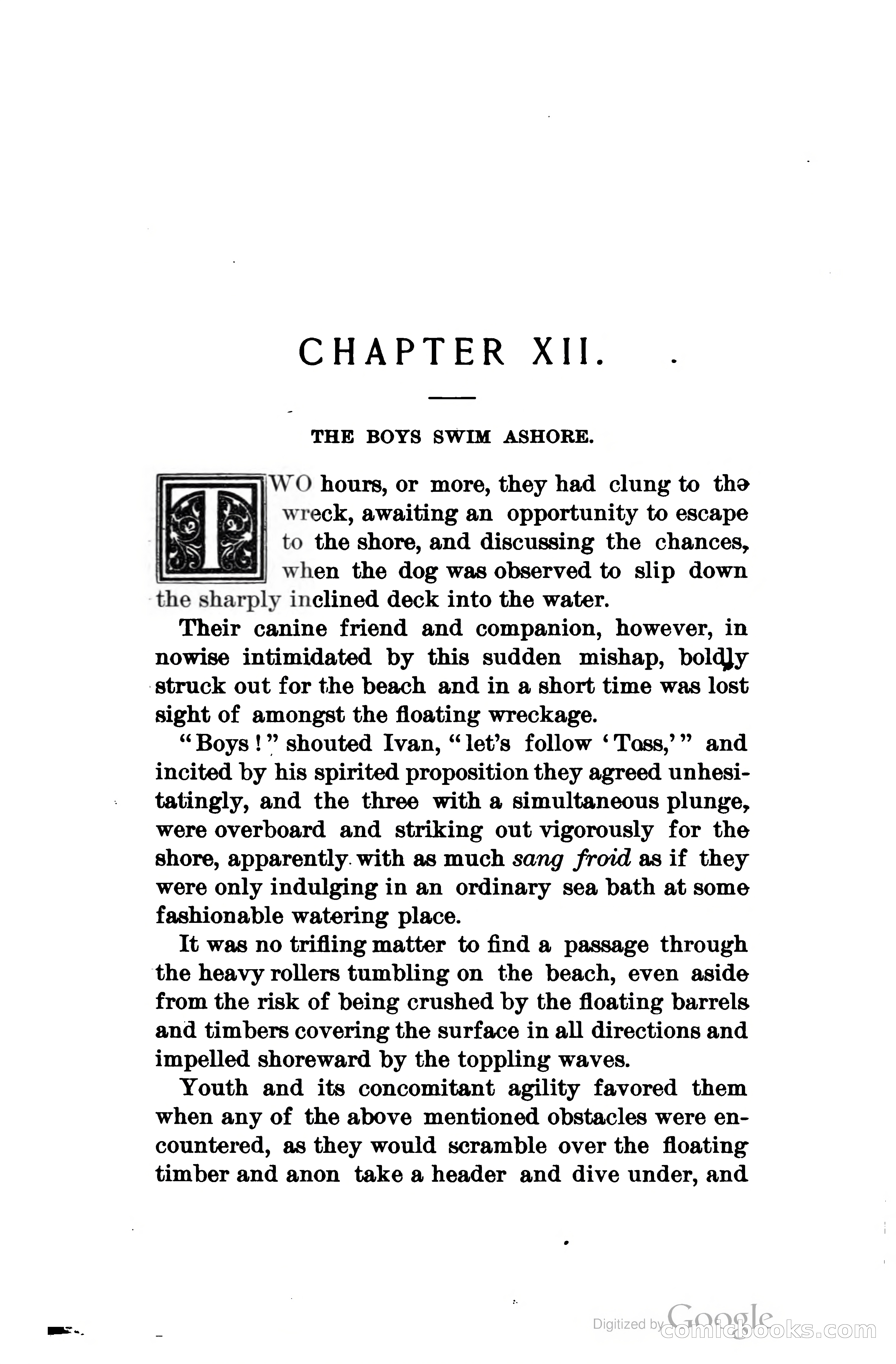 Wrecked On The Bermudas: The Thrilling Adventures Of Three Boys — page 124 of 344