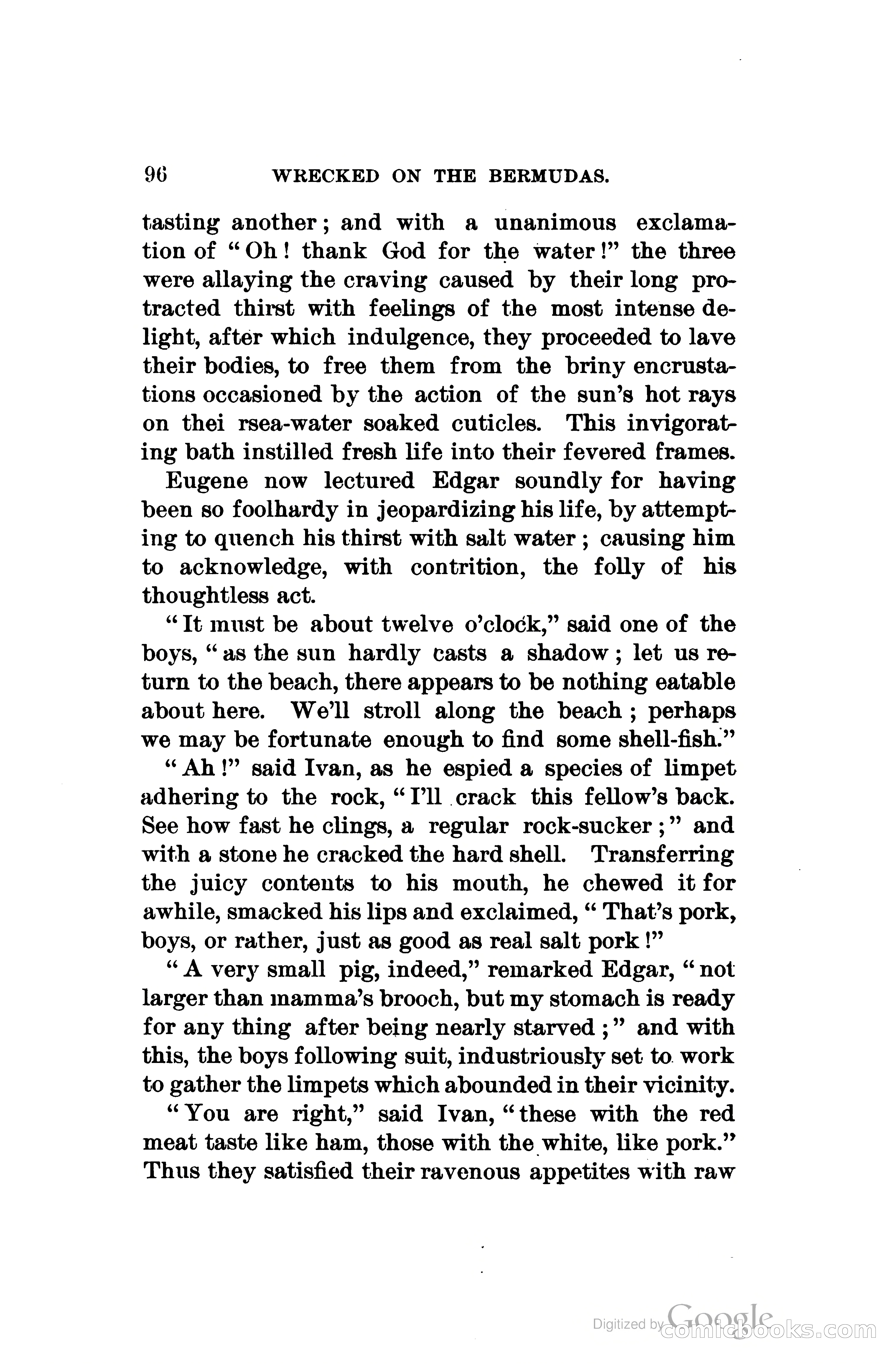 Wrecked On The Bermudas: The Thrilling Adventures Of Three Boys — page 131 of 344