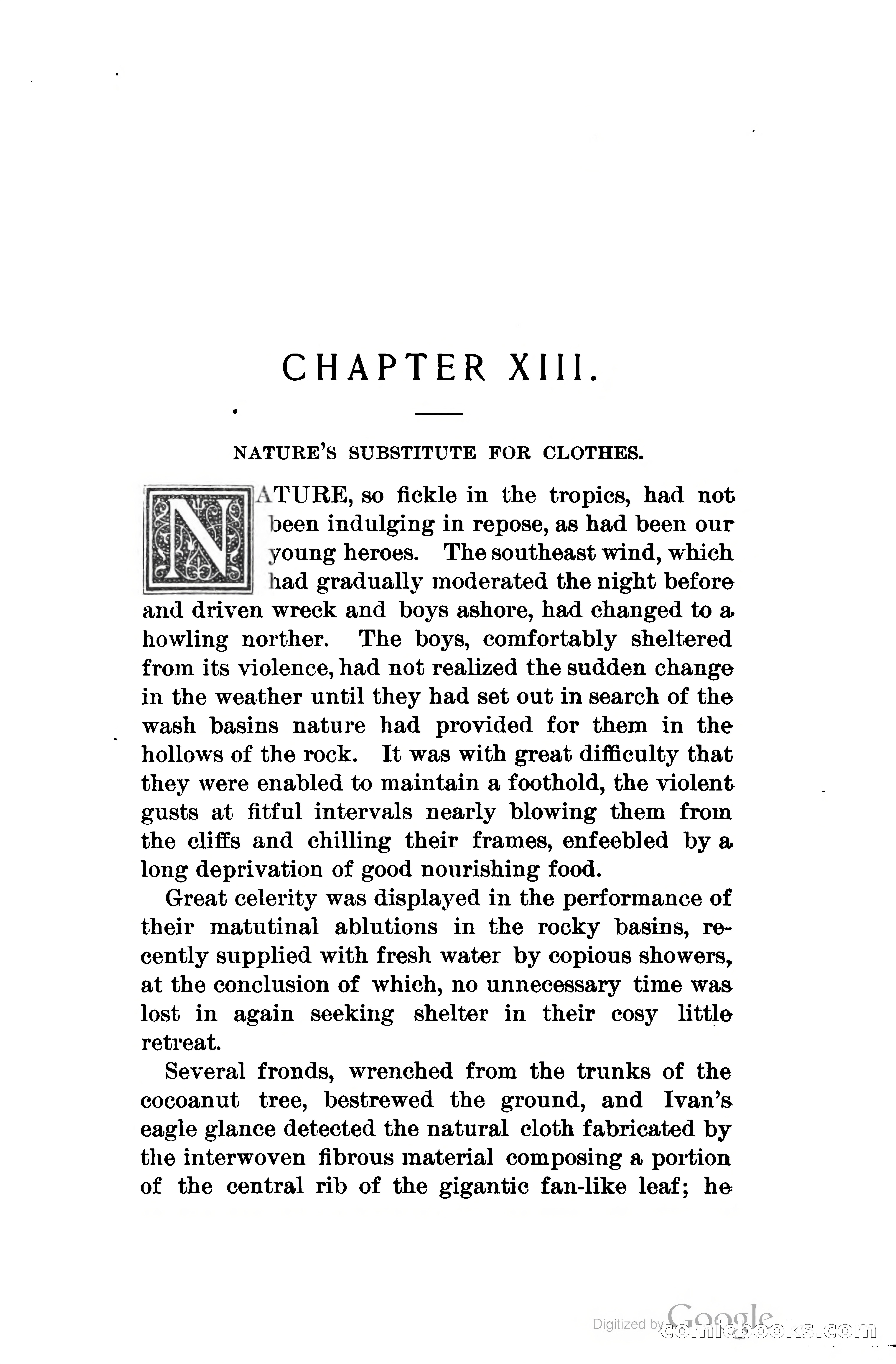 Wrecked On The Bermudas: The Thrilling Adventures Of Three Boys — page 135 of 344