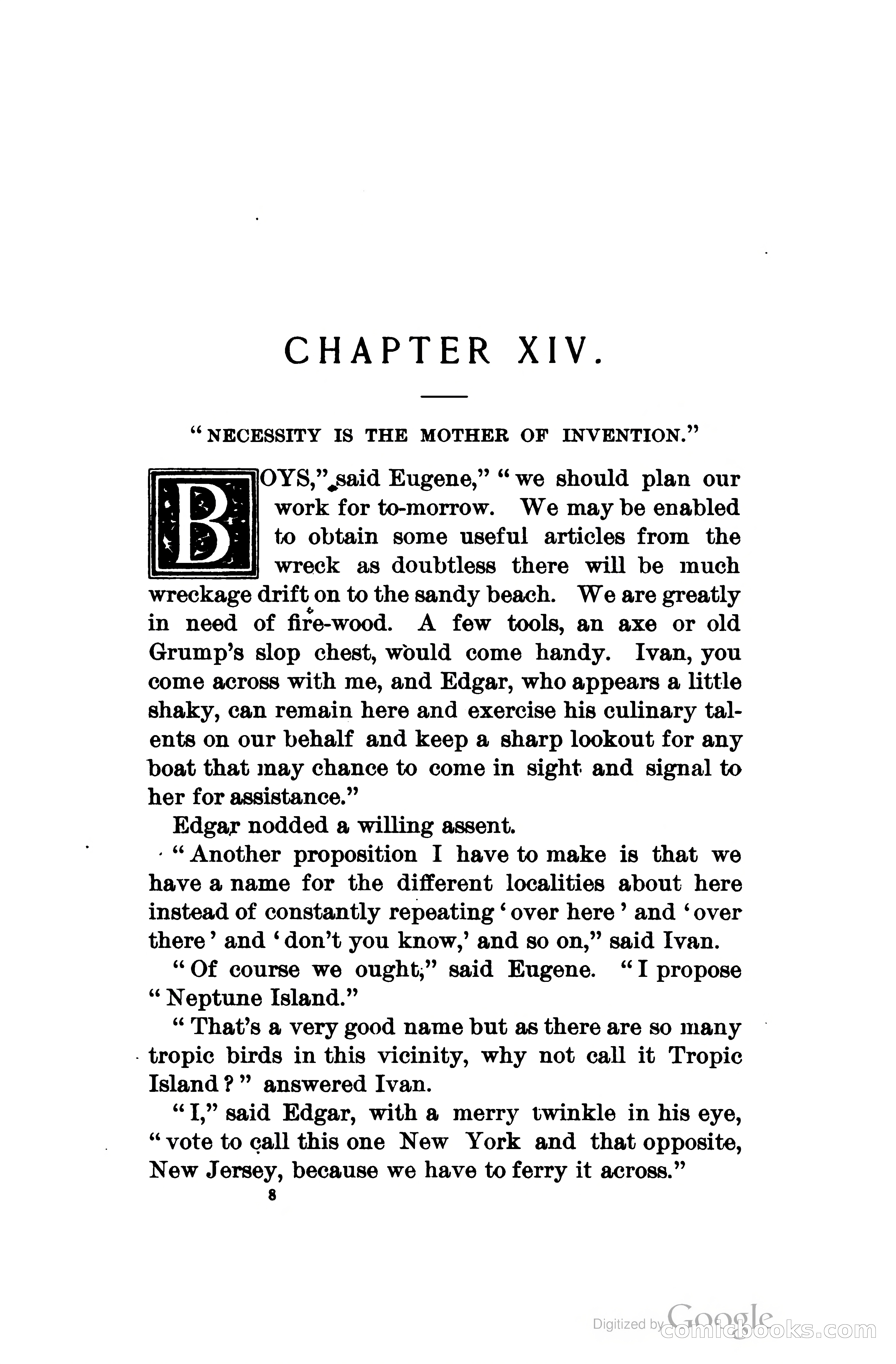 Wrecked On The Bermudas: The Thrilling Adventures Of Three Boys — page 150 of 344