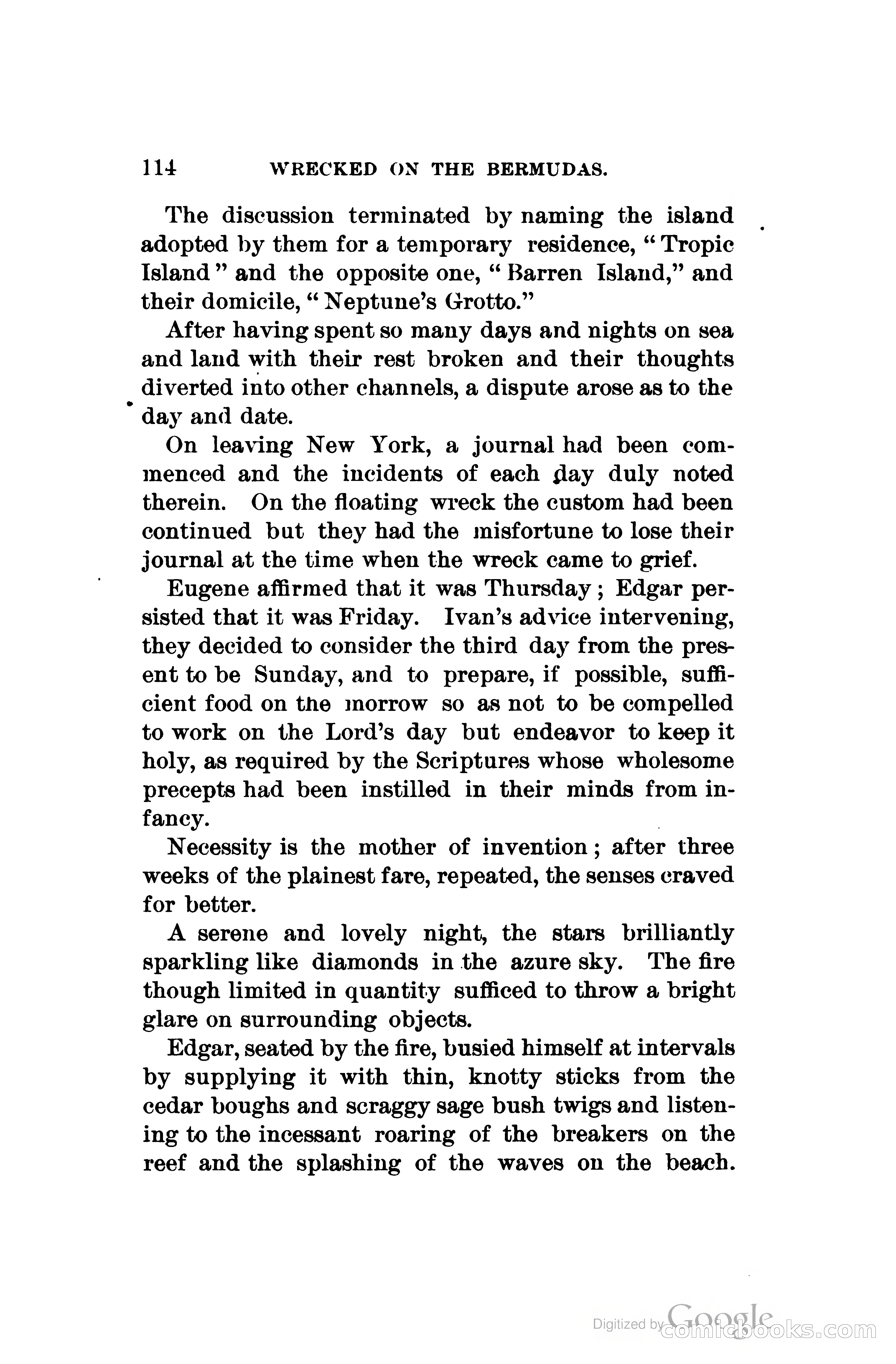 Wrecked On The Bermudas: The Thrilling Adventures Of Three Boys — page 151 of 344