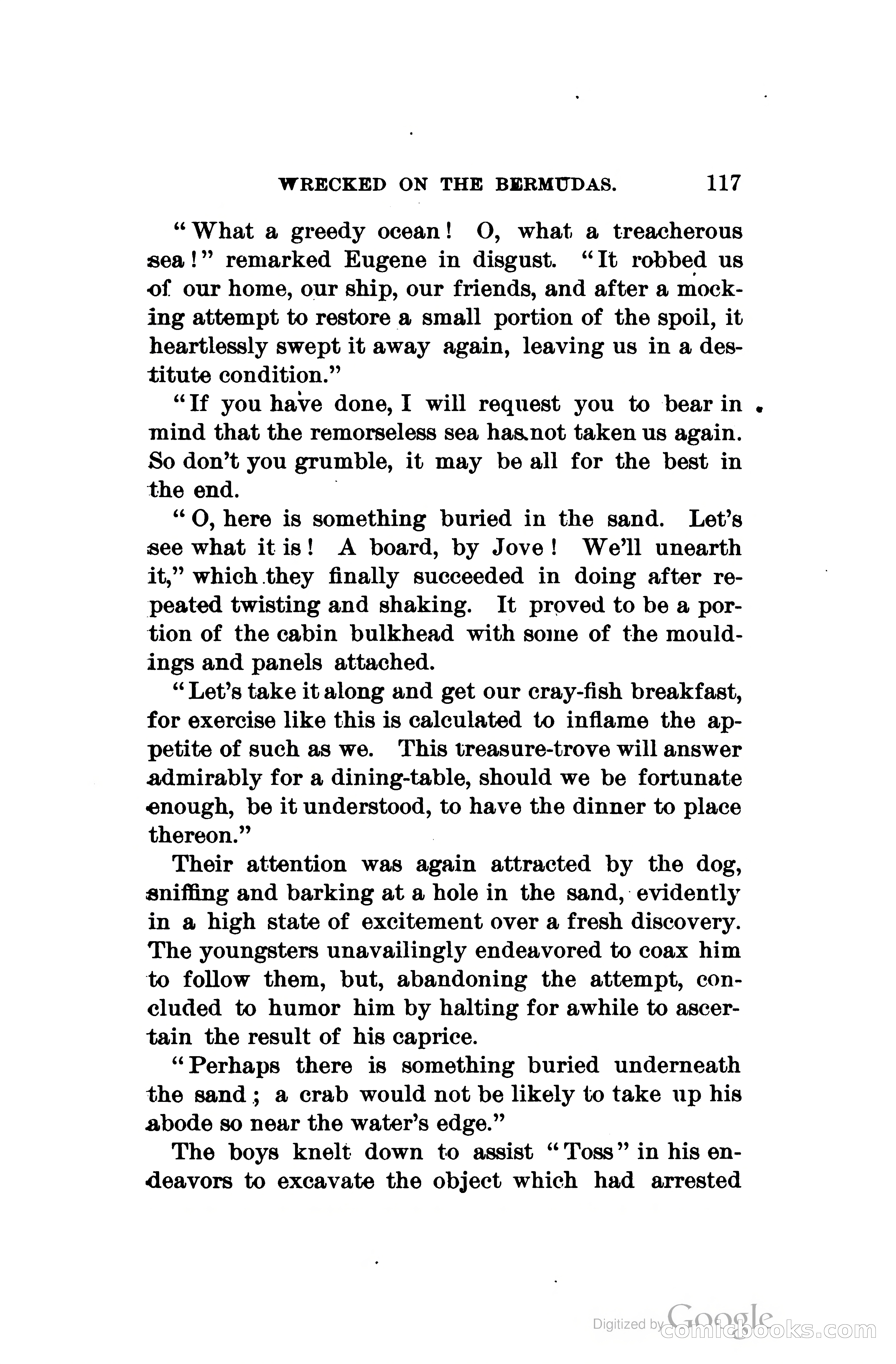 Wrecked On The Bermudas: The Thrilling Adventures Of Three Boys — page 154 of 344