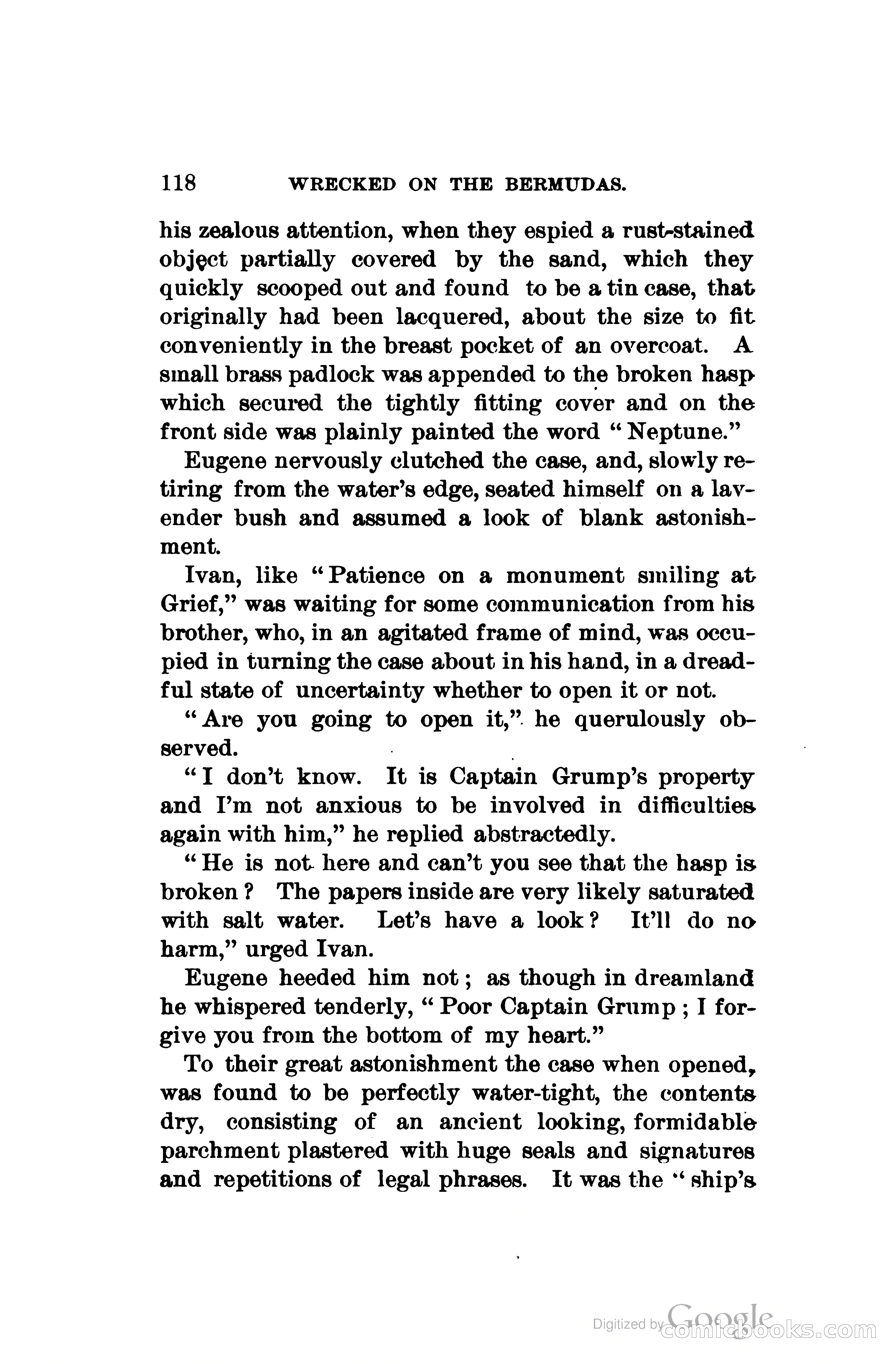 Wrecked On The Bermudas: The Thrilling Adventures Of Three Boys — page 155 of 344