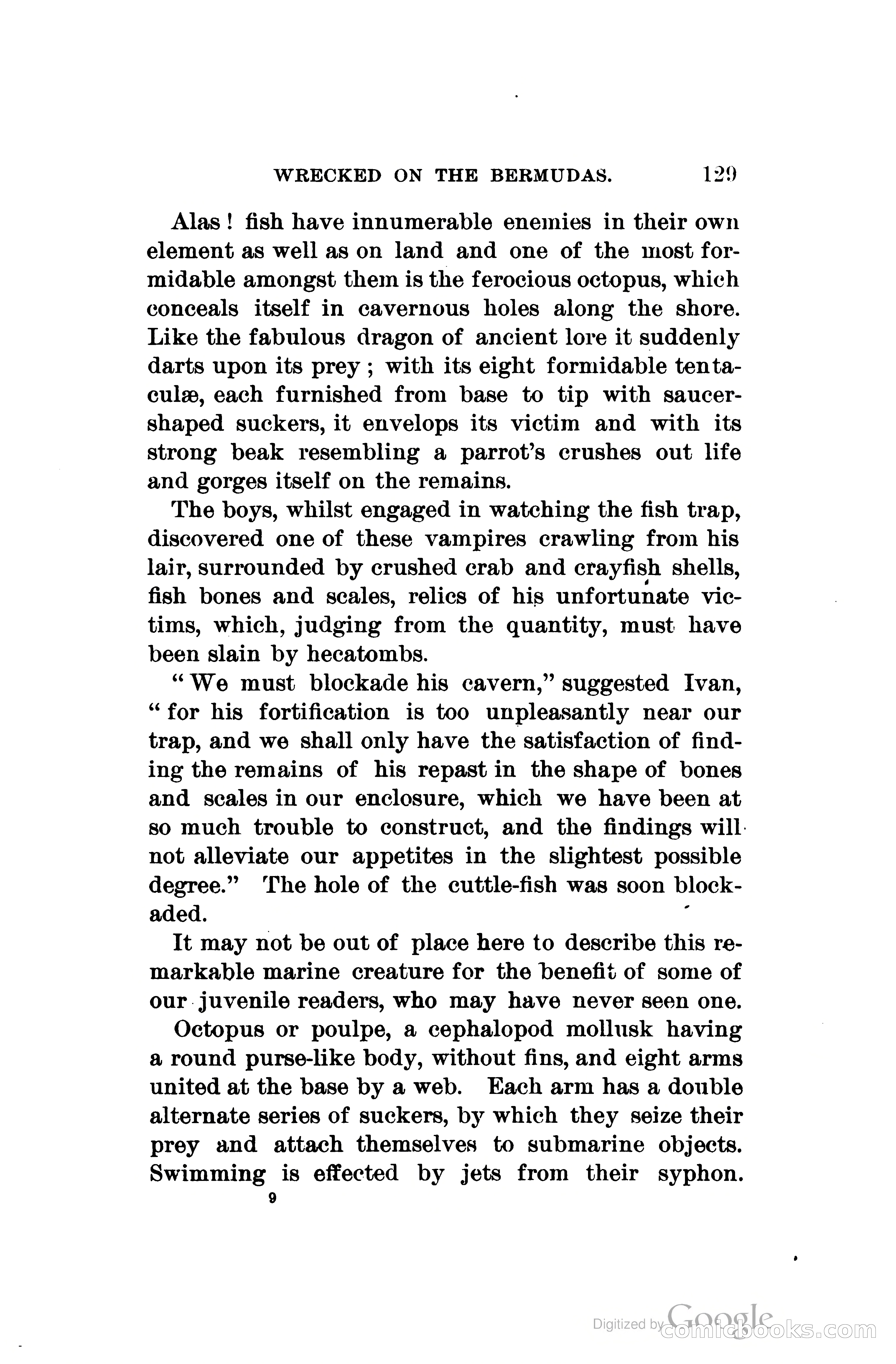 Wrecked On The Bermudas: The Thrilling Adventures Of Three Boys — page 166 of 344