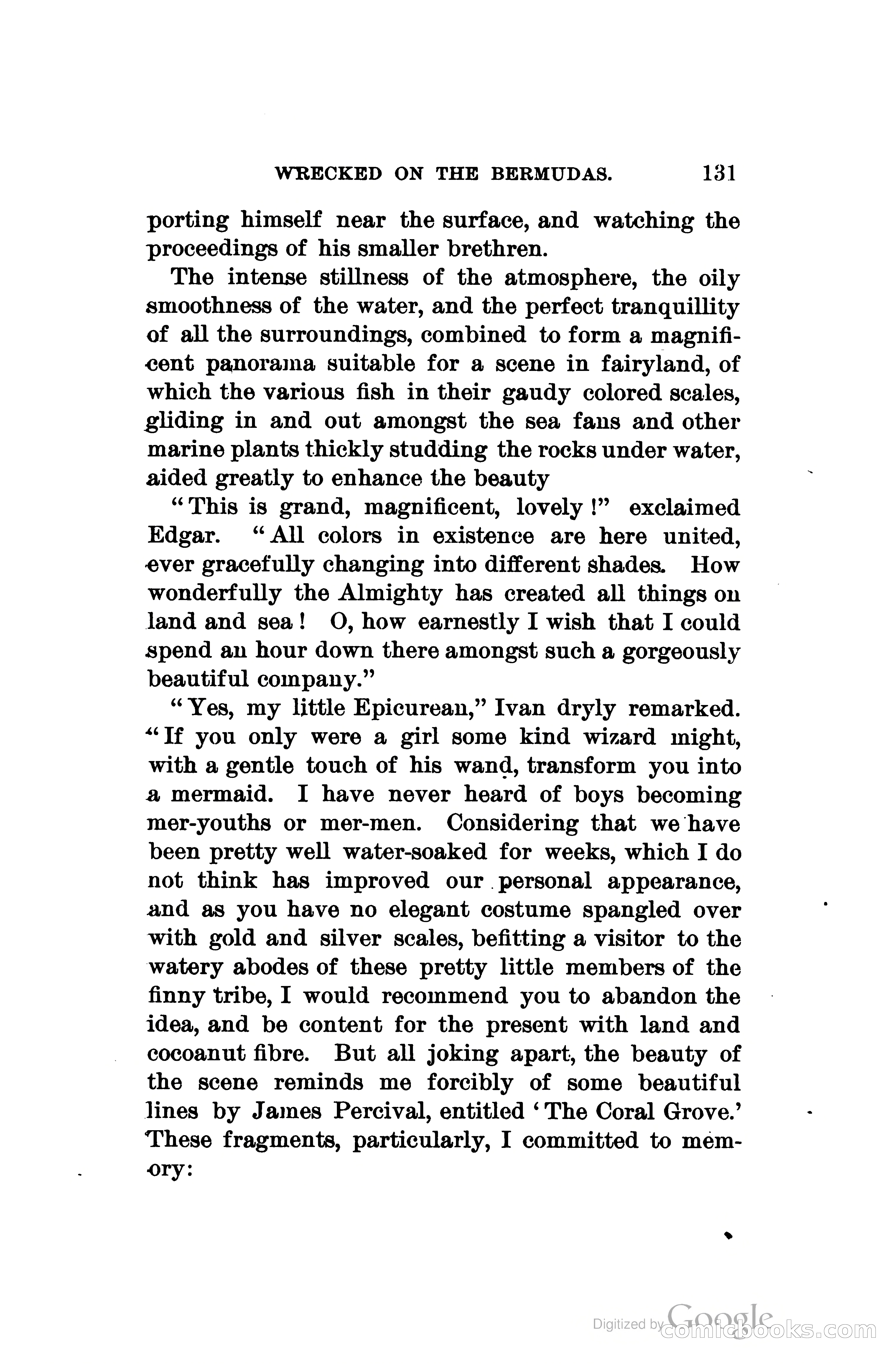 Wrecked On The Bermudas: The Thrilling Adventures Of Three Boys — page 168 of 344