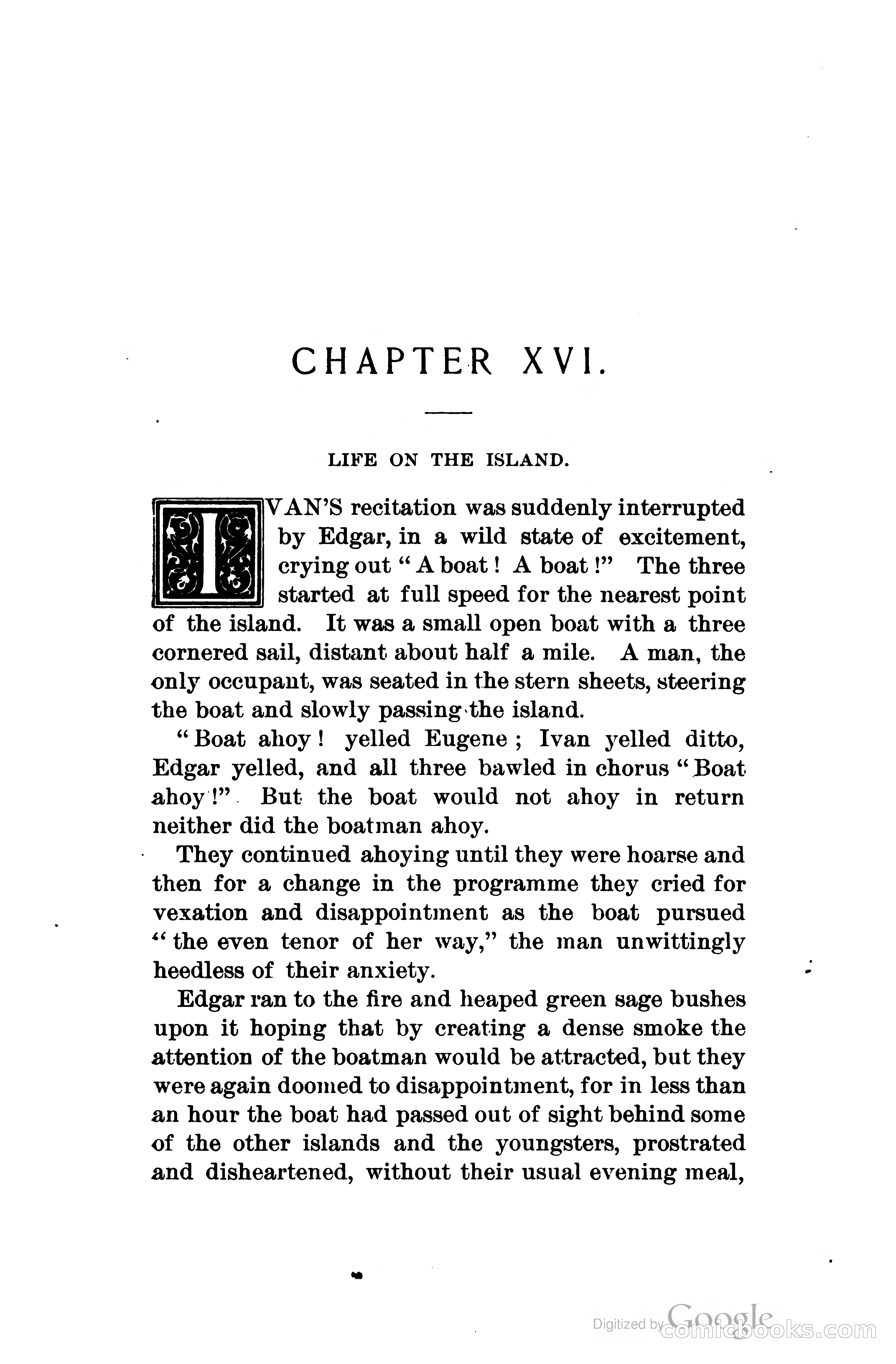Wrecked On The Bermudas: The Thrilling Adventures Of Three Boys — page 170 of 344