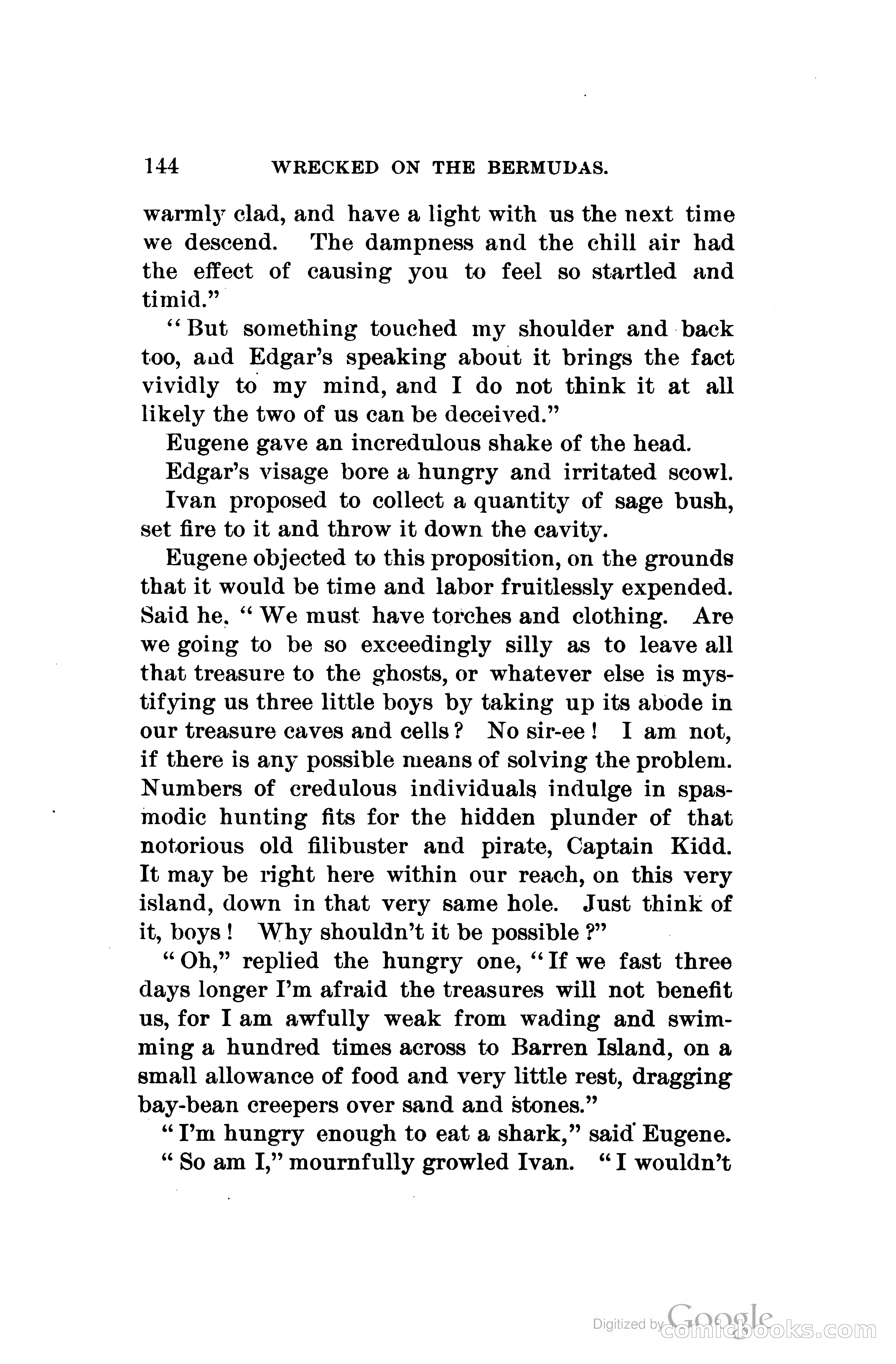 Wrecked On The Bermudas: The Thrilling Adventures Of Three Boys — page 181 of 344