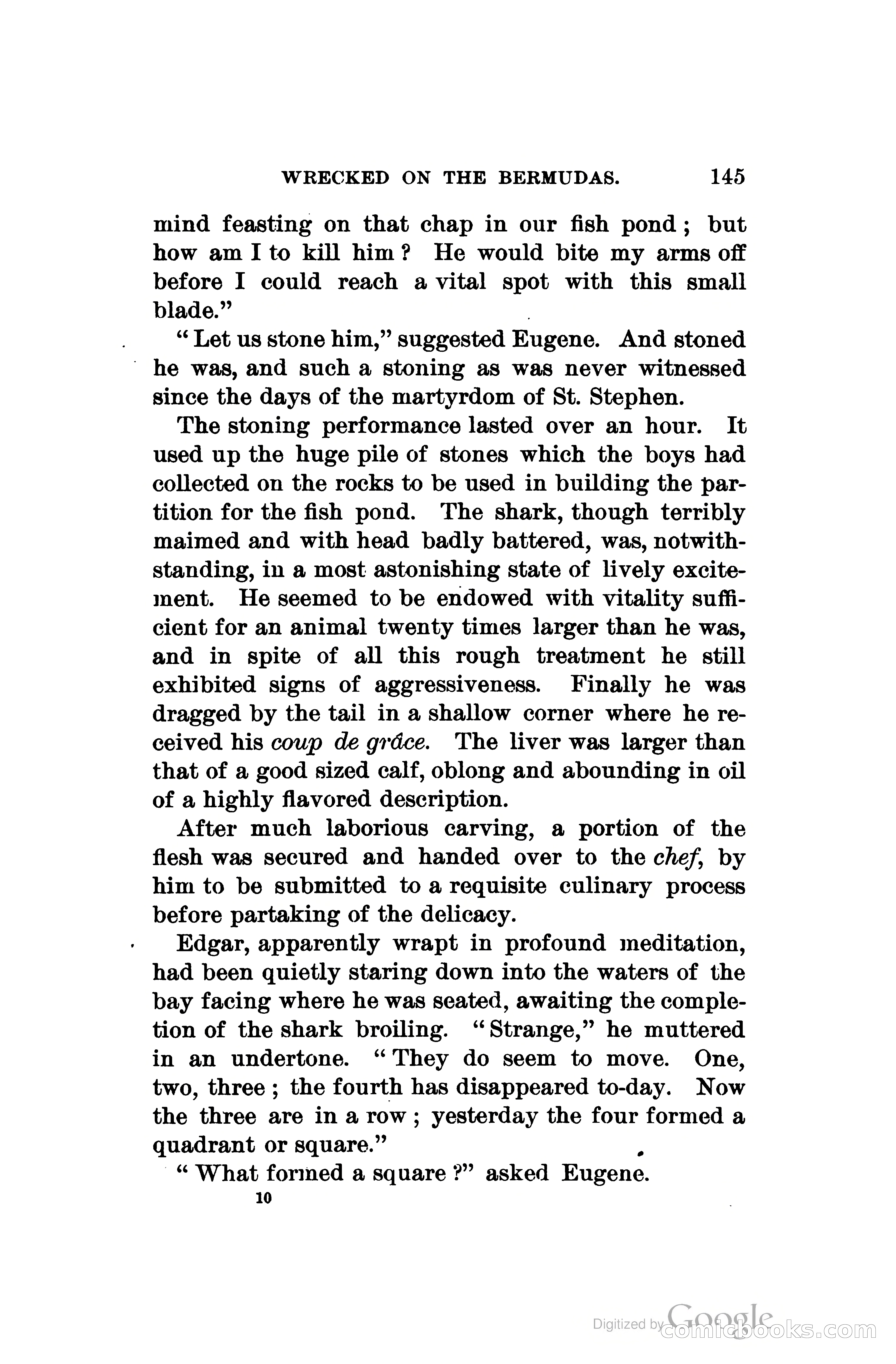 Wrecked On The Bermudas: The Thrilling Adventures Of Three Boys — page 182 of 344