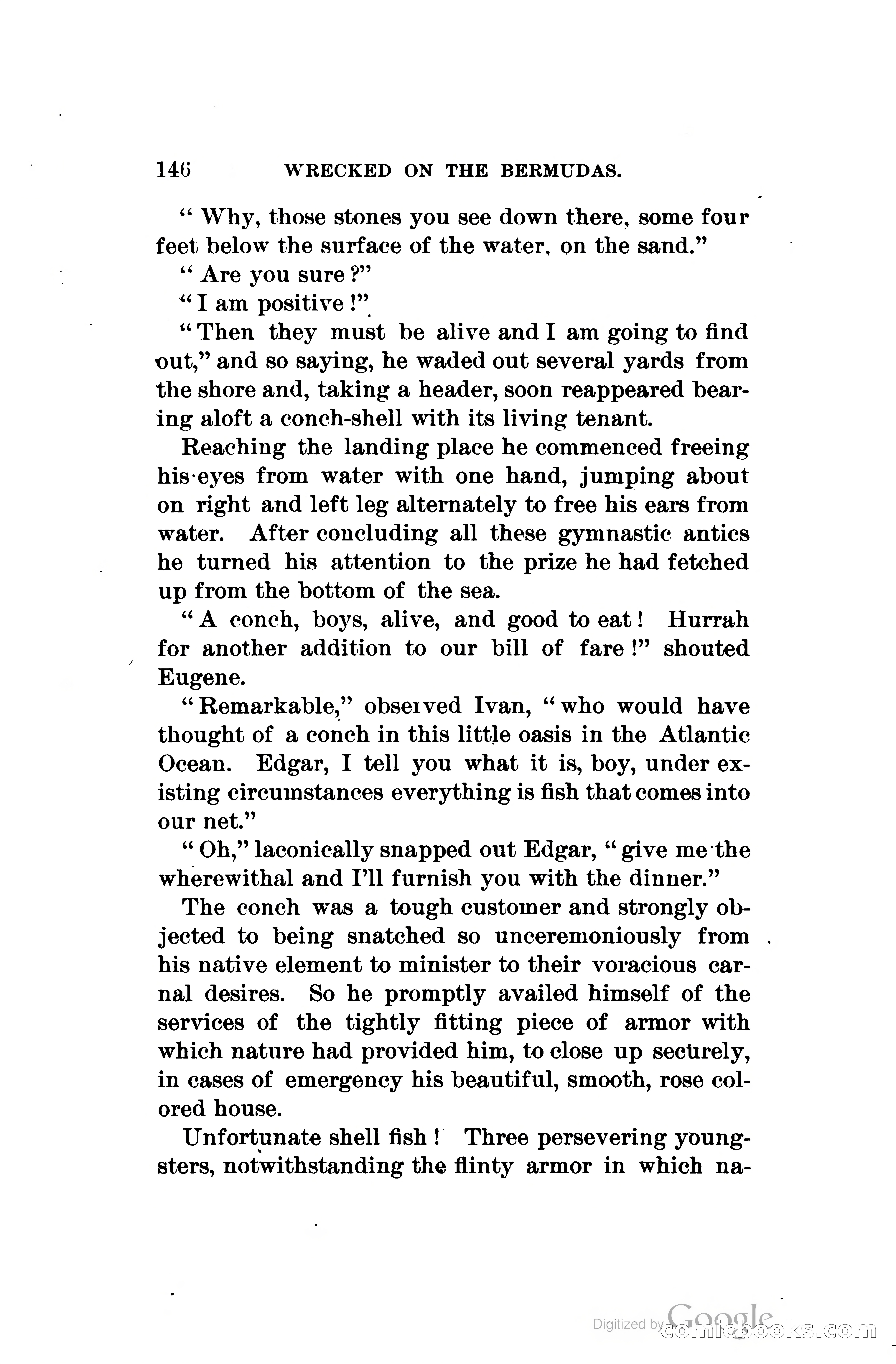 Wrecked On The Bermudas: The Thrilling Adventures Of Three Boys — page 183 of 344
