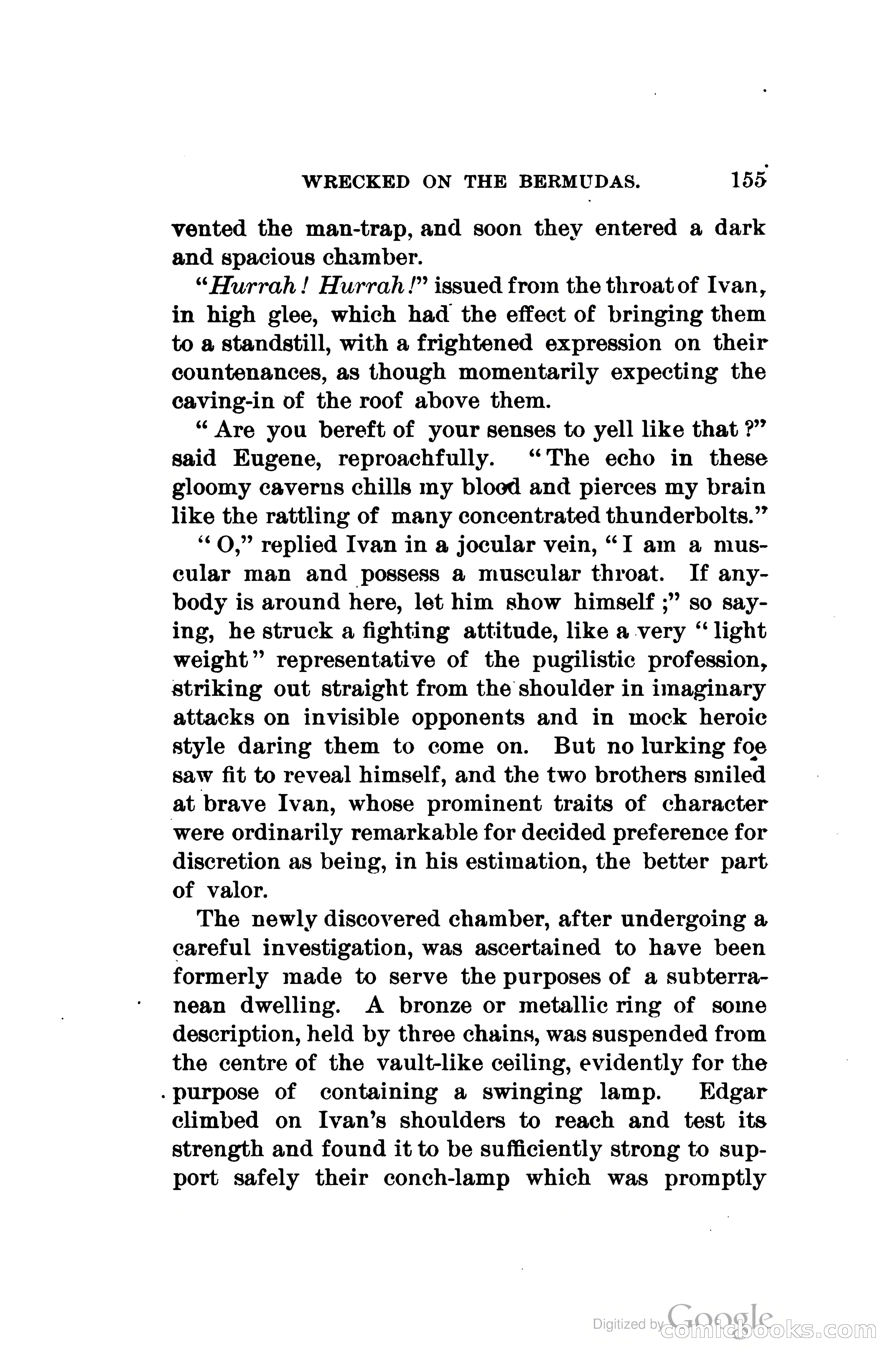 Wrecked On The Bermudas: The Thrilling Adventures Of Three Boys — page 192 of 344