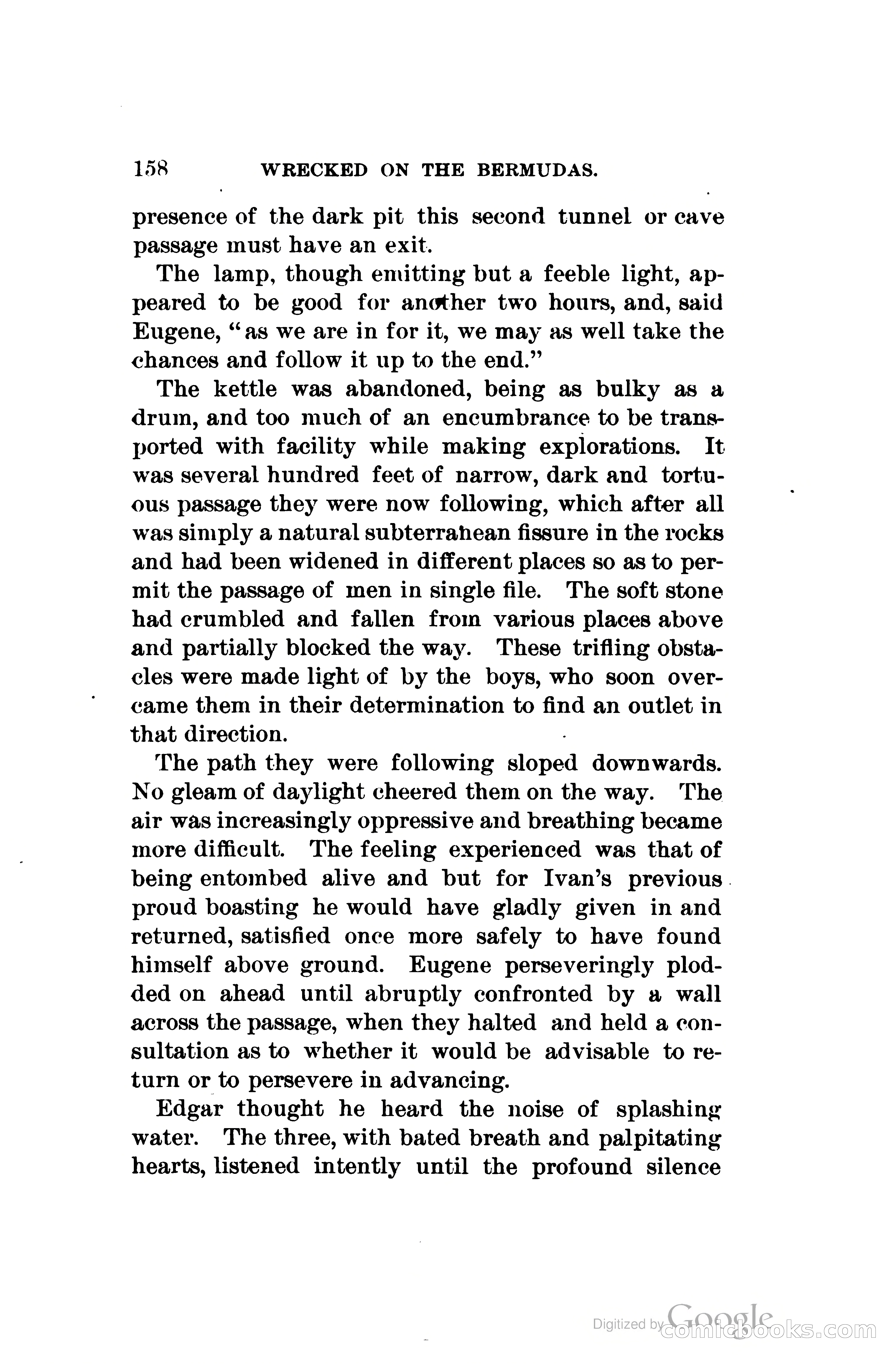 Wrecked On The Bermudas: The Thrilling Adventures Of Three Boys — page 197 of 344