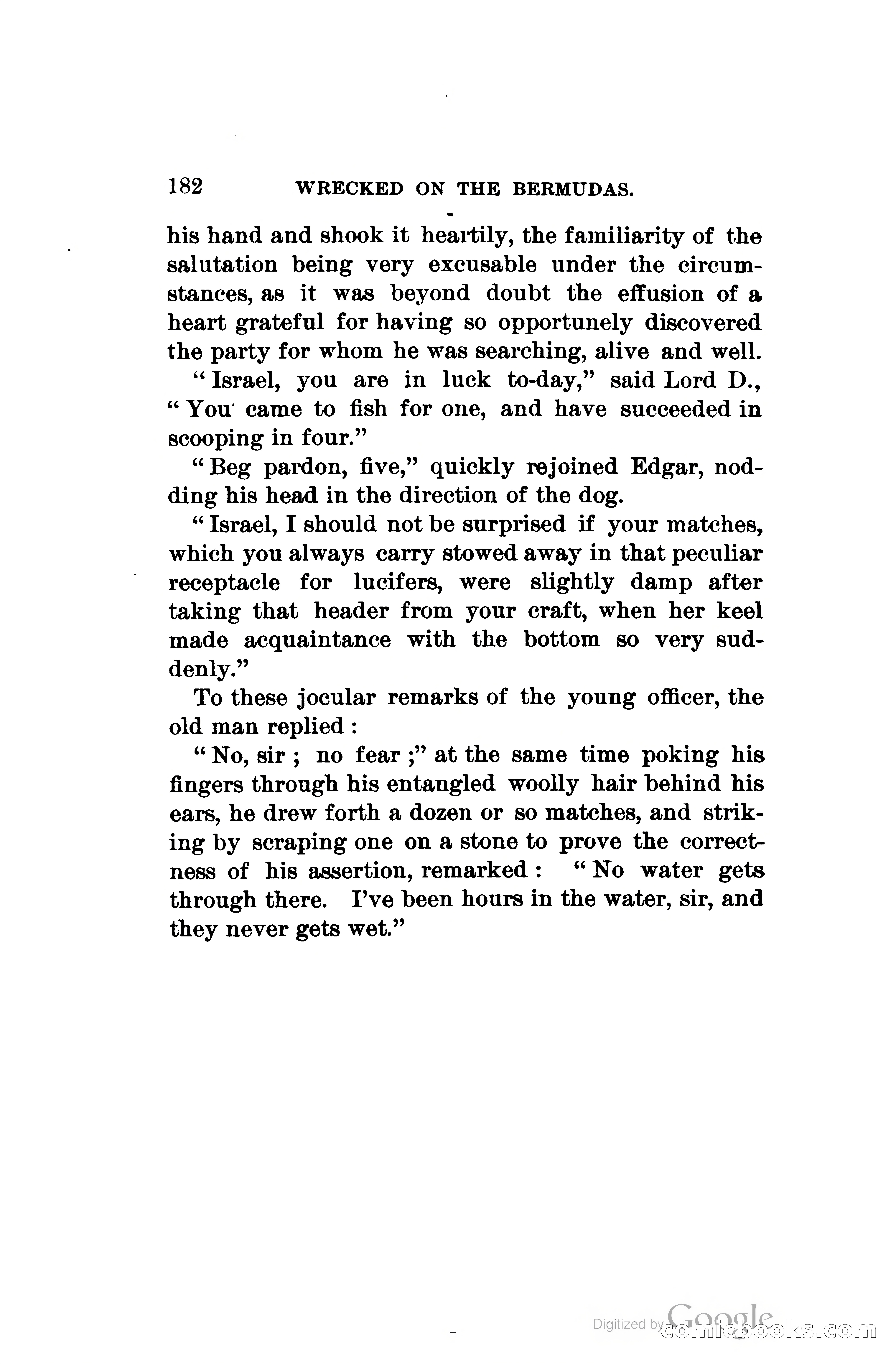 Wrecked On The Bermudas: The Thrilling Adventures Of Three Boys — page 221 of 344