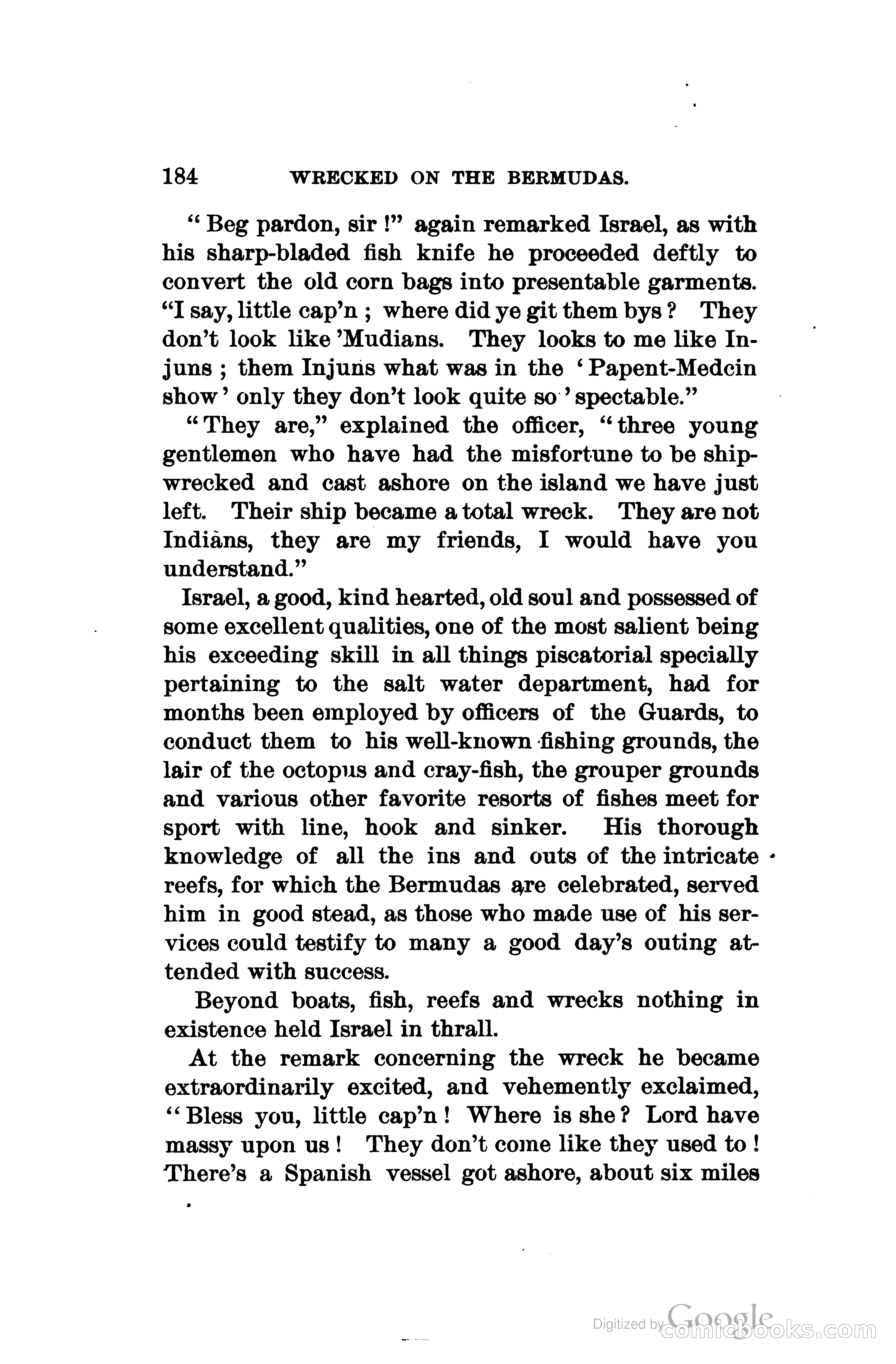 Wrecked On The Bermudas: The Thrilling Adventures Of Three Boys — page 223 of 344