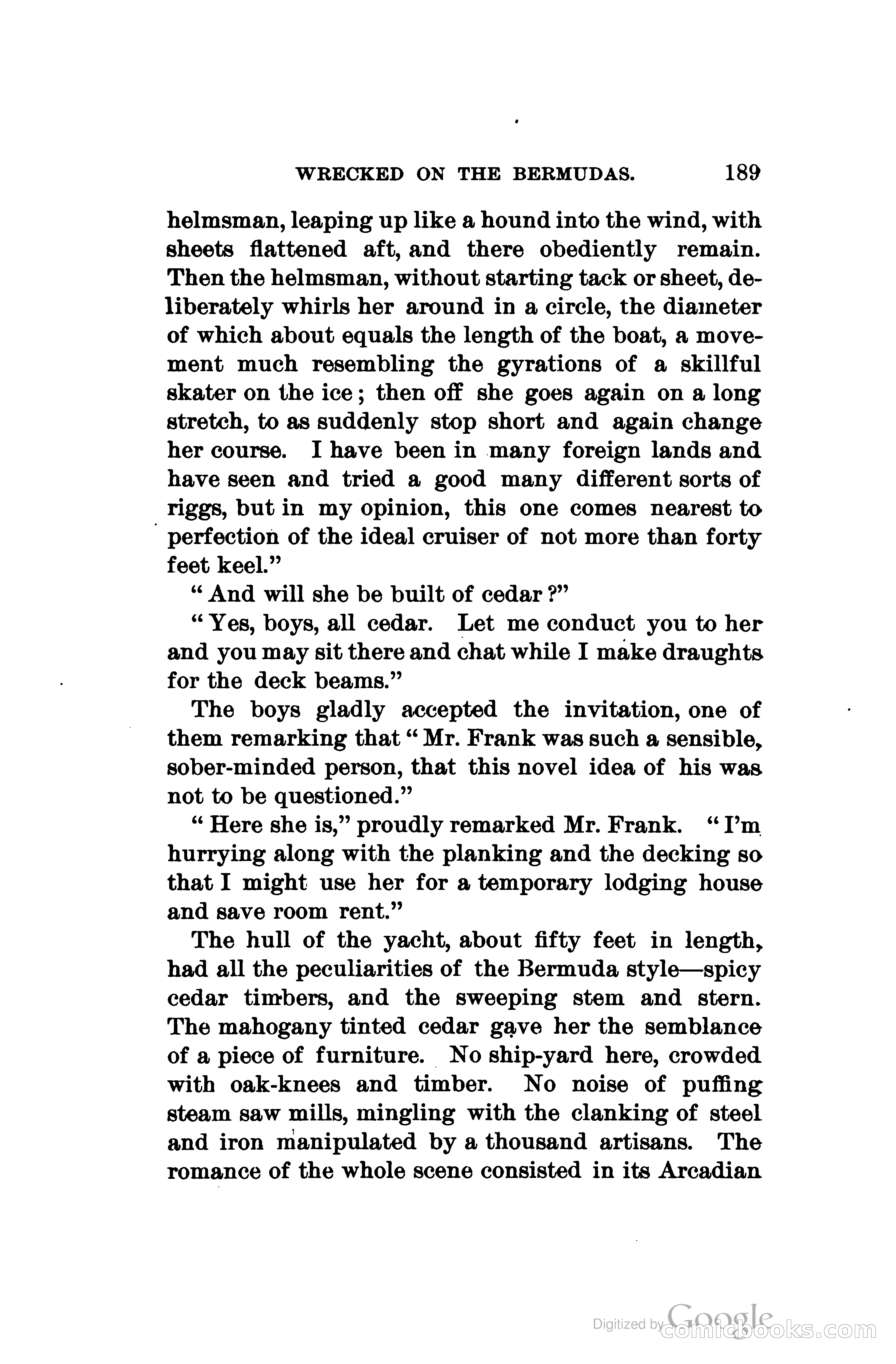 Wrecked On The Bermudas: The Thrilling Adventures Of Three Boys — page 230 of 344