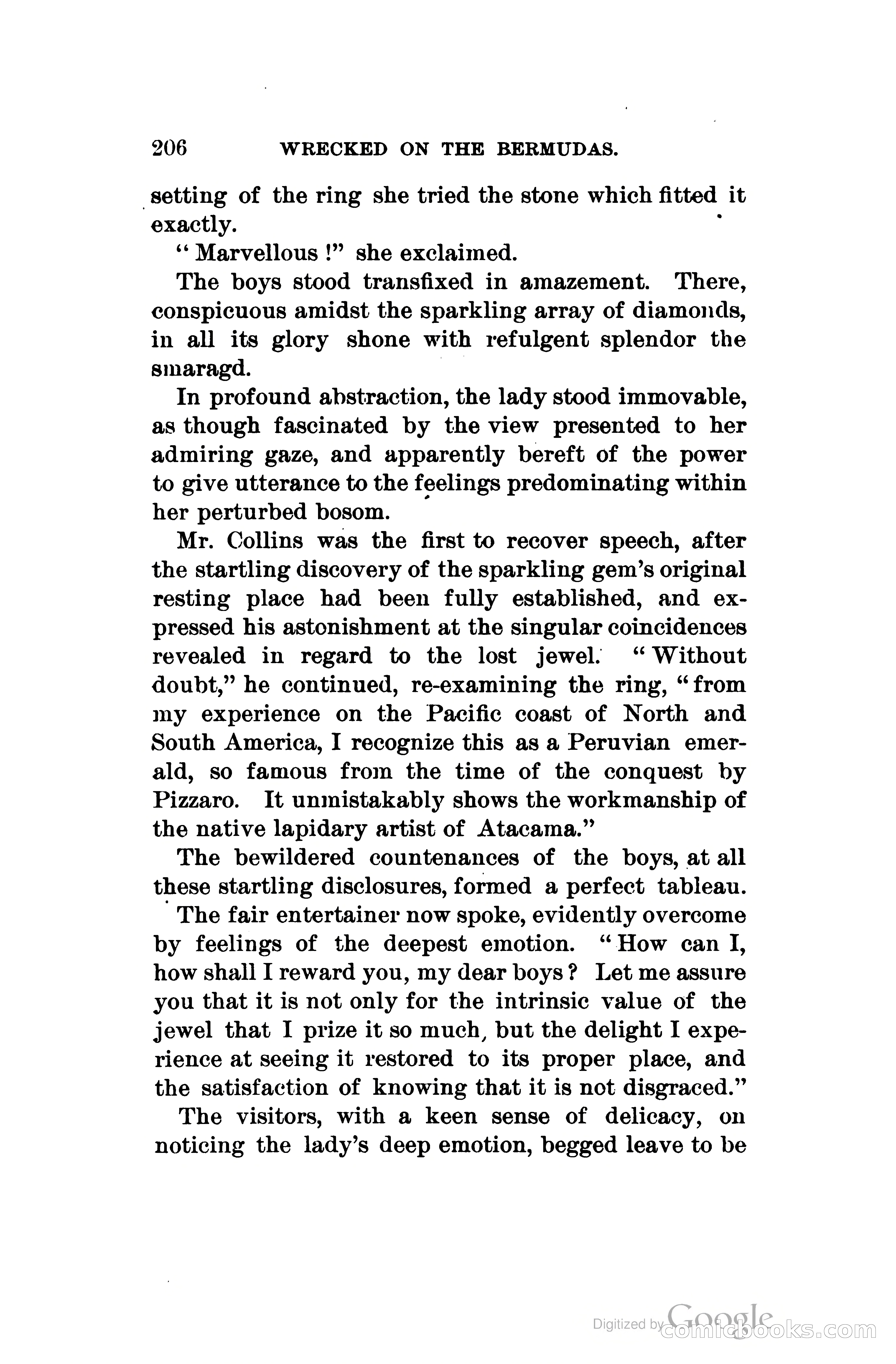 Wrecked On The Bermudas: The Thrilling Adventures Of Three Boys — page 247 of 344