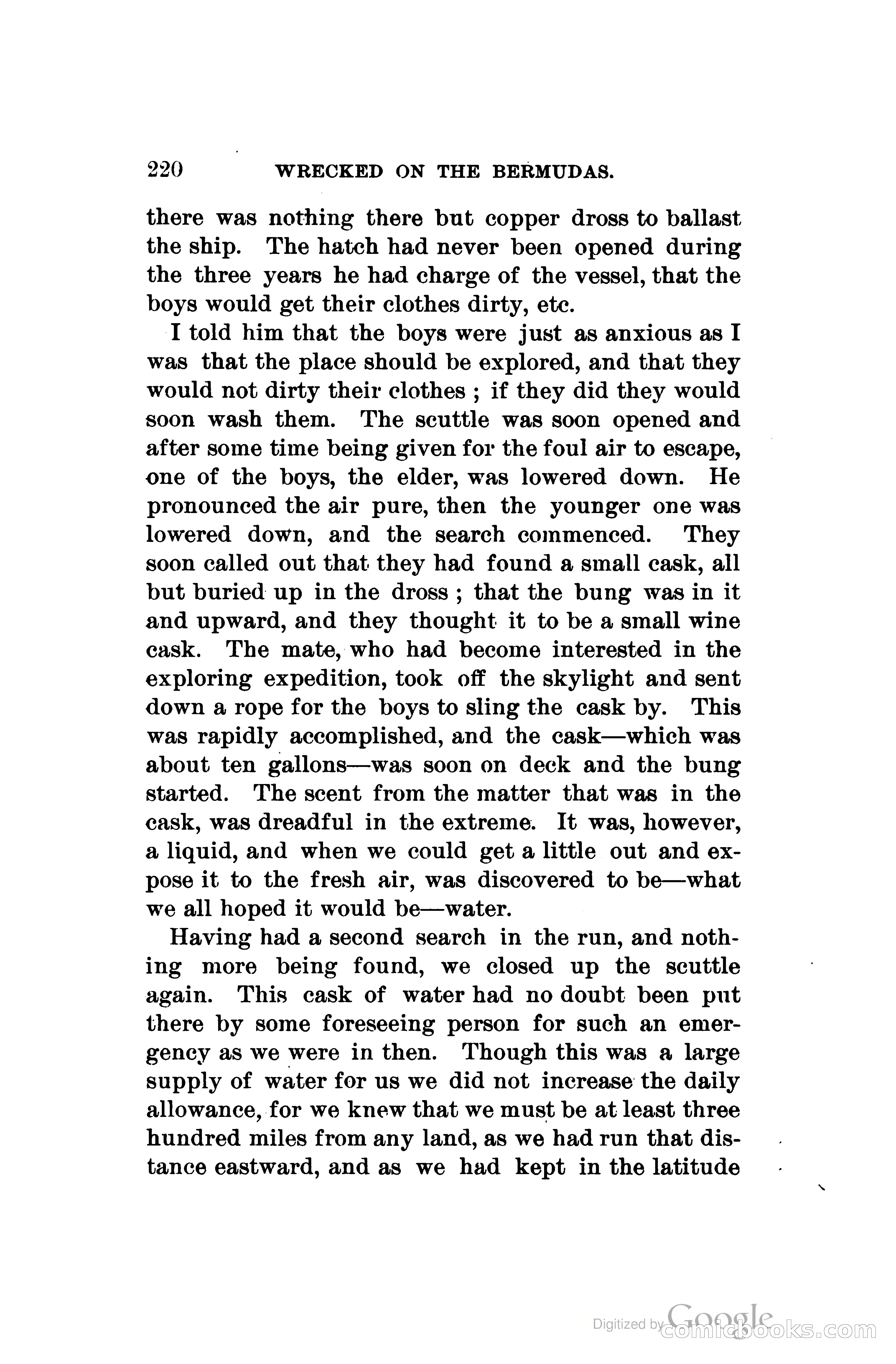 Wrecked On The Bermudas: The Thrilling Adventures Of Three Boys — page 263 of 344