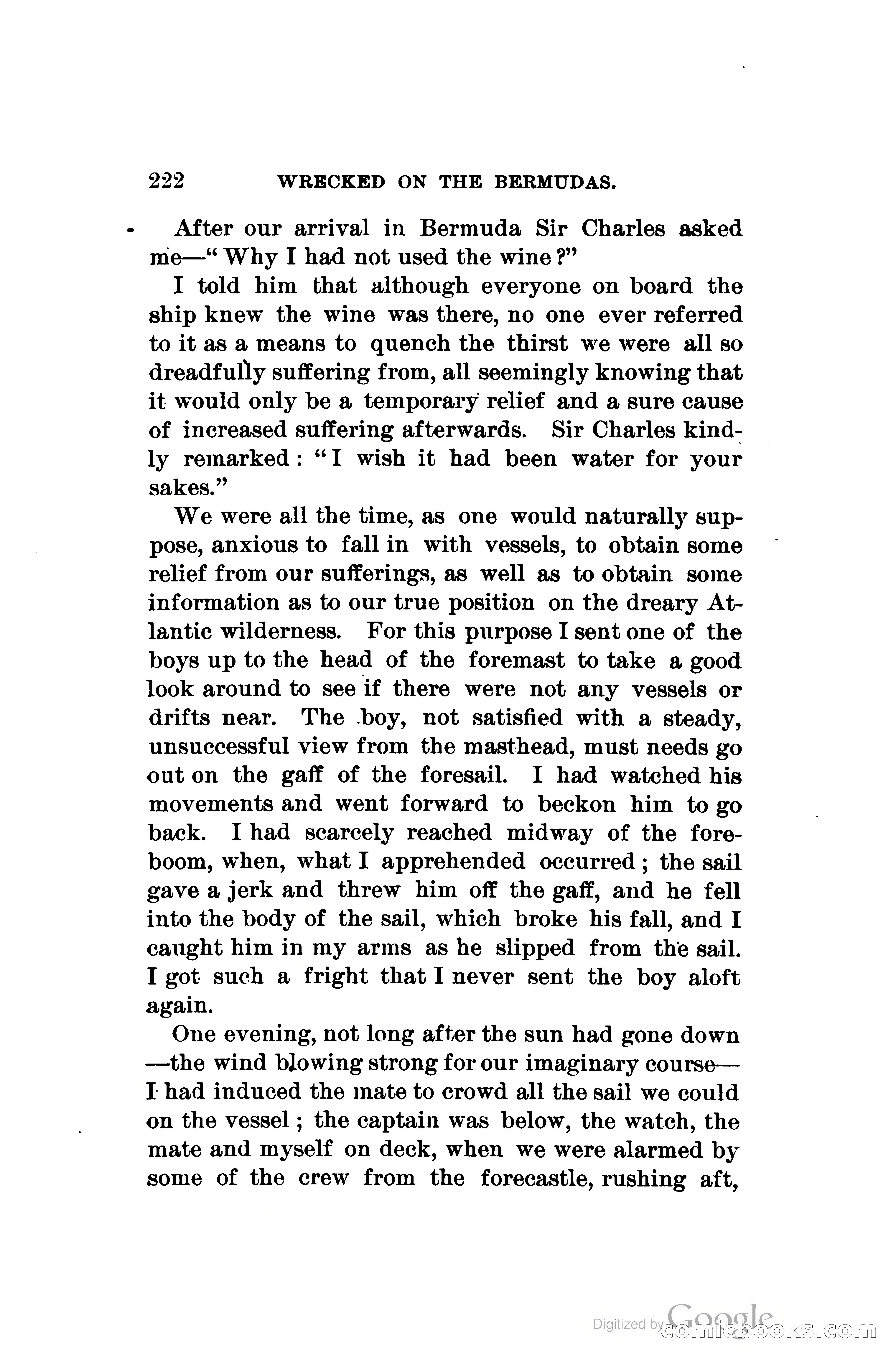 Wrecked On The Bermudas: The Thrilling Adventures Of Three Boys — page 265 of 344