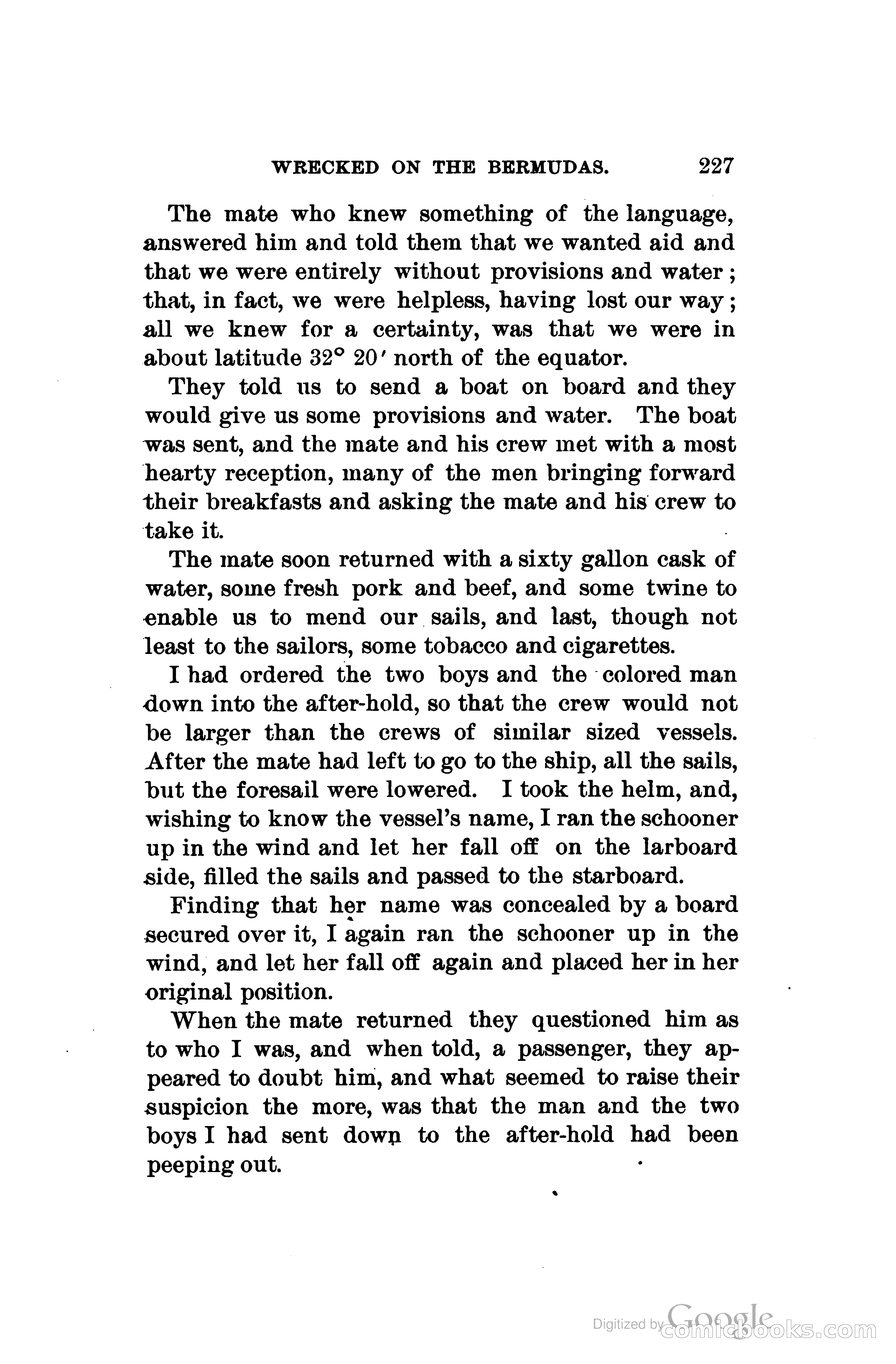 Wrecked On The Bermudas: The Thrilling Adventures Of Three Boys — page 270 of 344