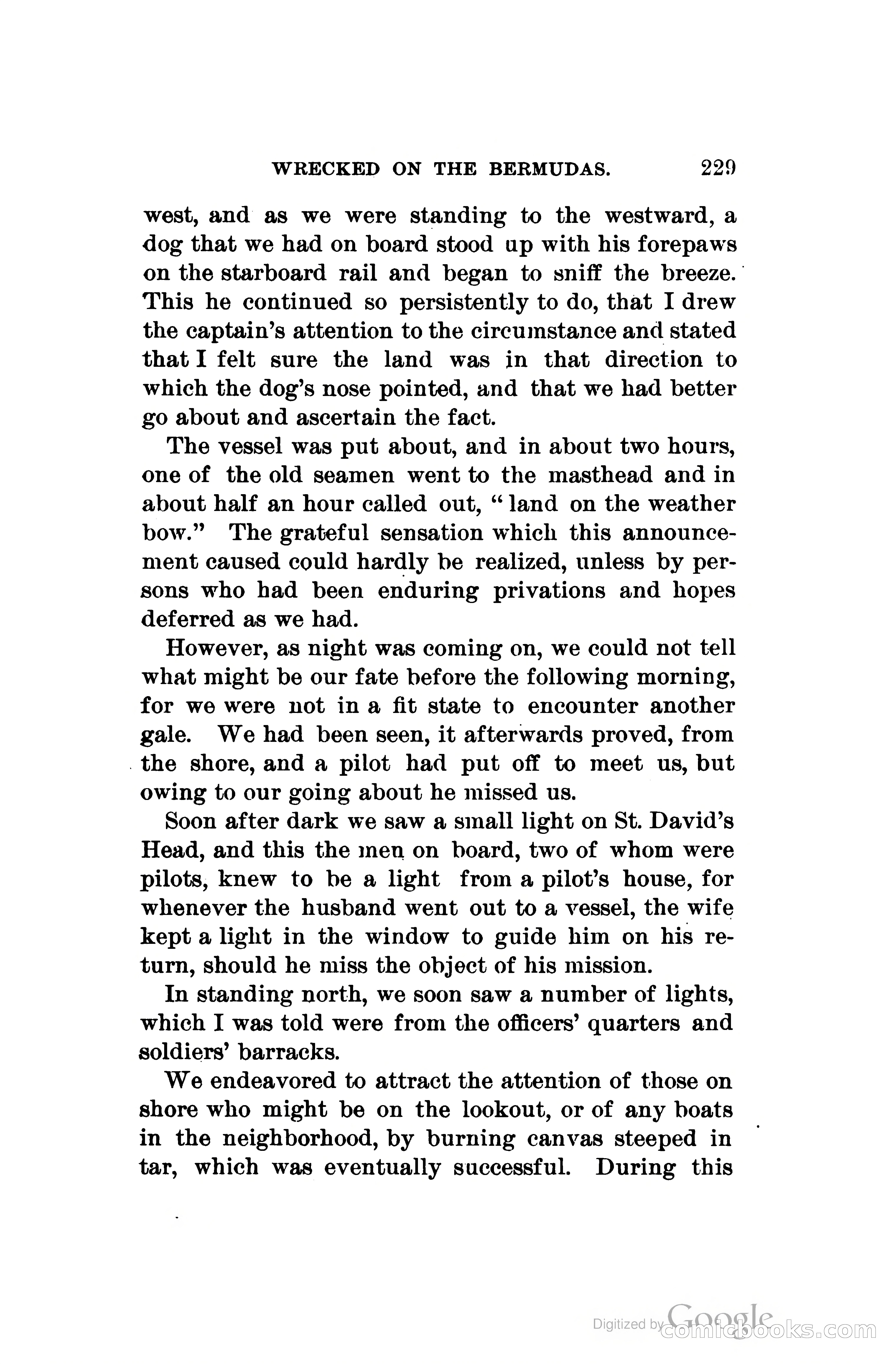 Wrecked On The Bermudas: The Thrilling Adventures Of Three Boys — page 272 of 344