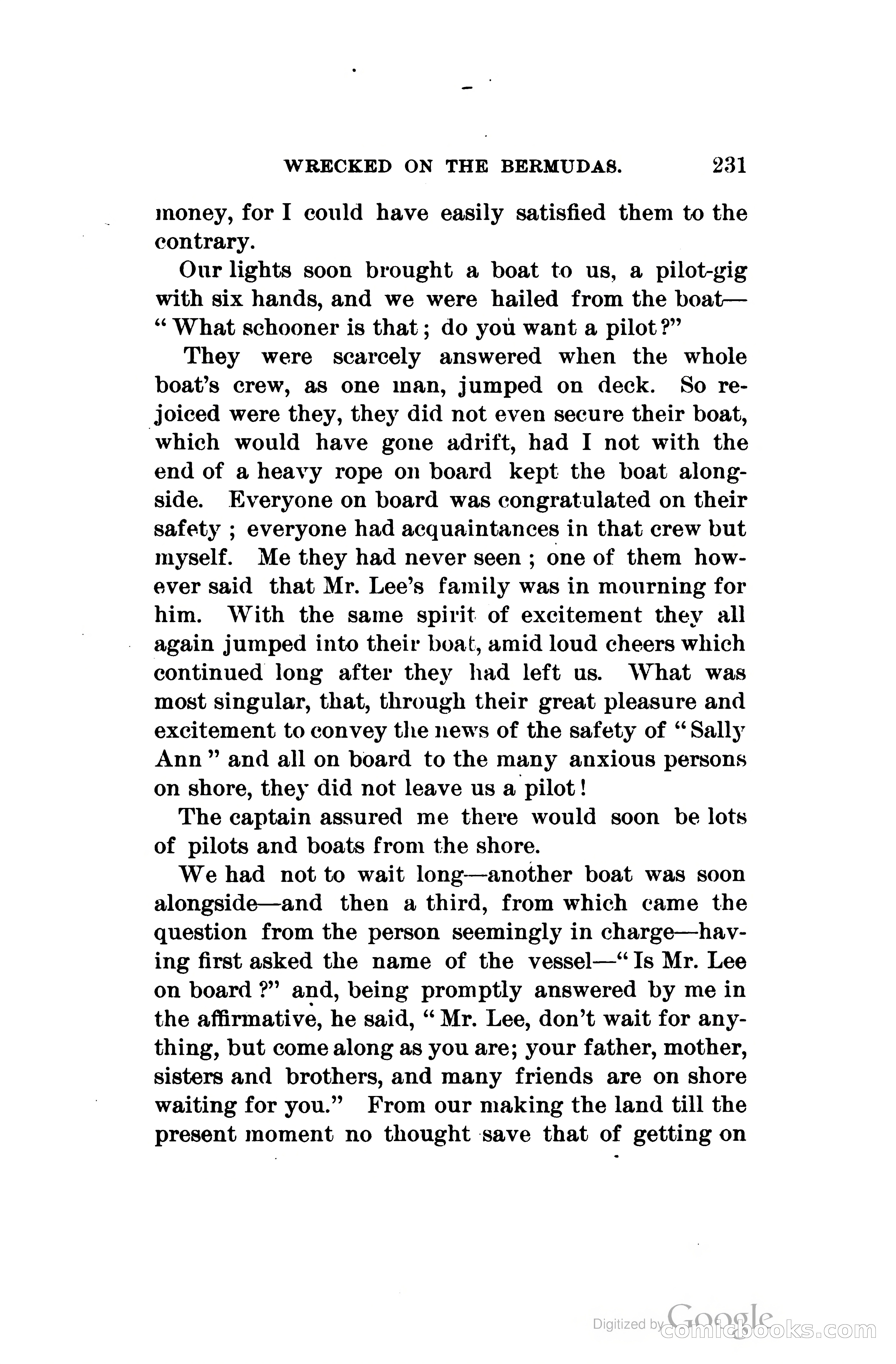Wrecked On The Bermudas: The Thrilling Adventures Of Three Boys — page 274 of 344