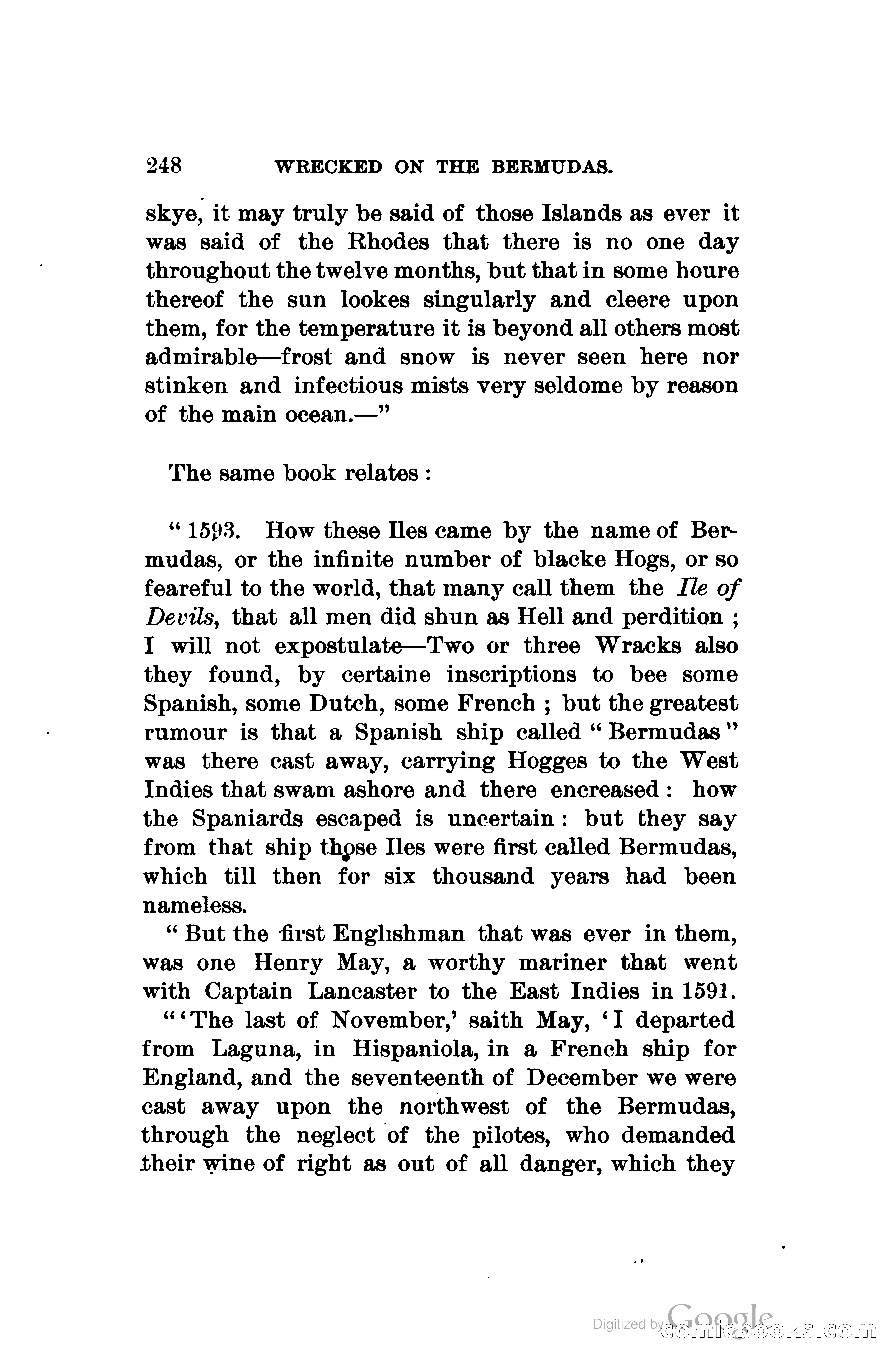 Wrecked On The Bermudas: The Thrilling Adventures Of Three Boys — page 291 of 344