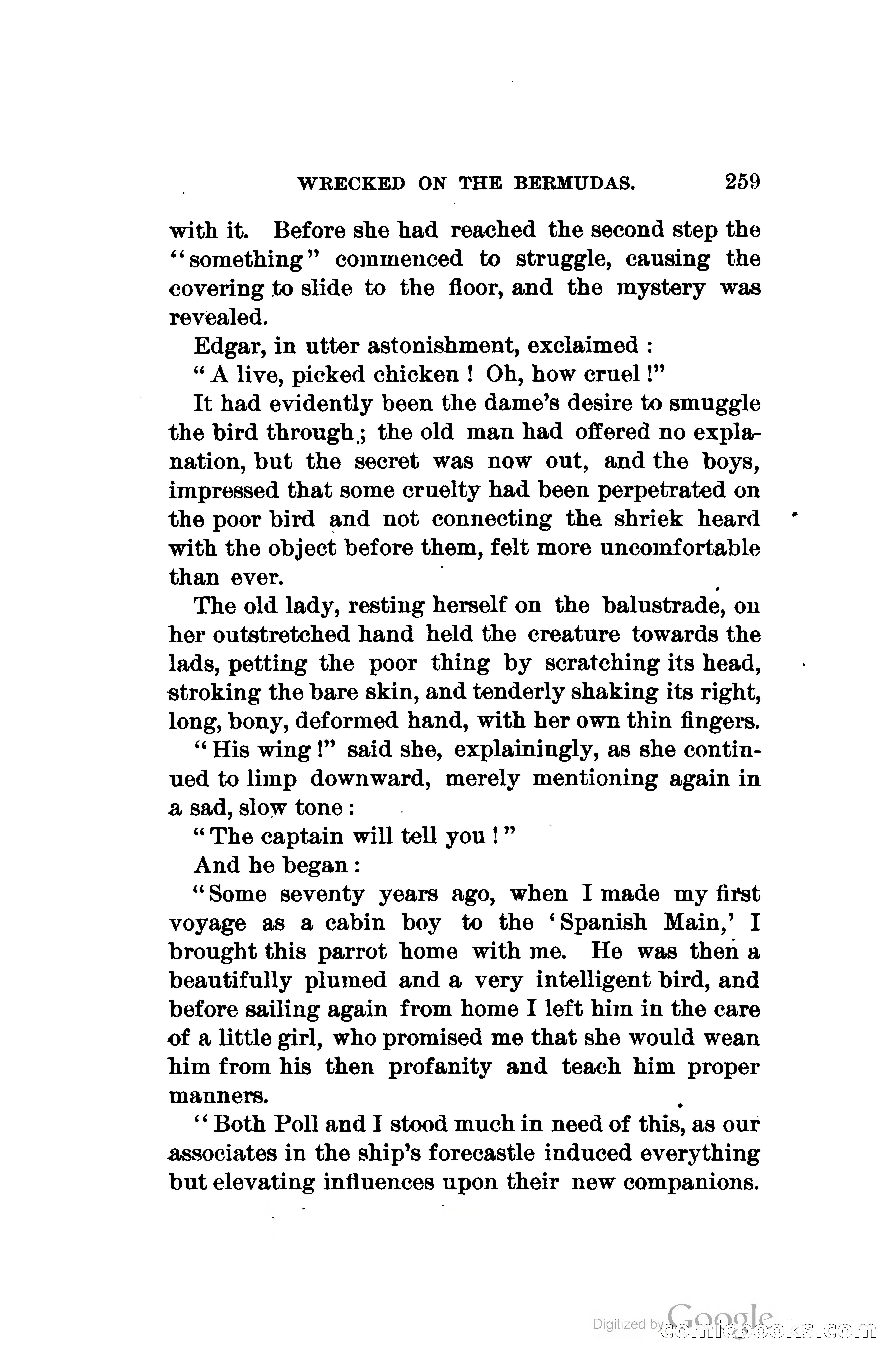 Wrecked On The Bermudas: The Thrilling Adventures Of Three Boys — page 302 of 344
