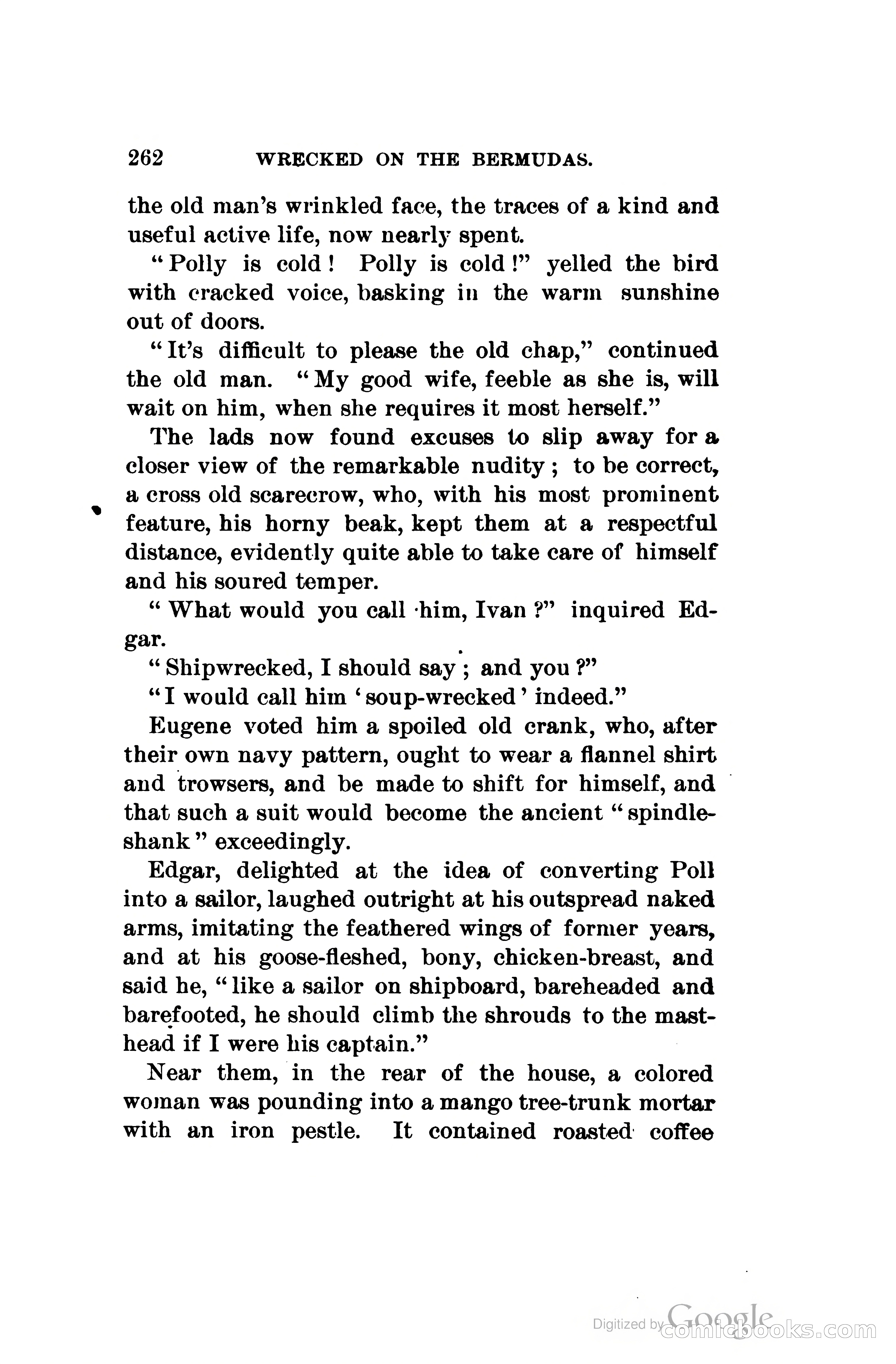 Wrecked On The Bermudas: The Thrilling Adventures Of Three Boys — page 305 of 344