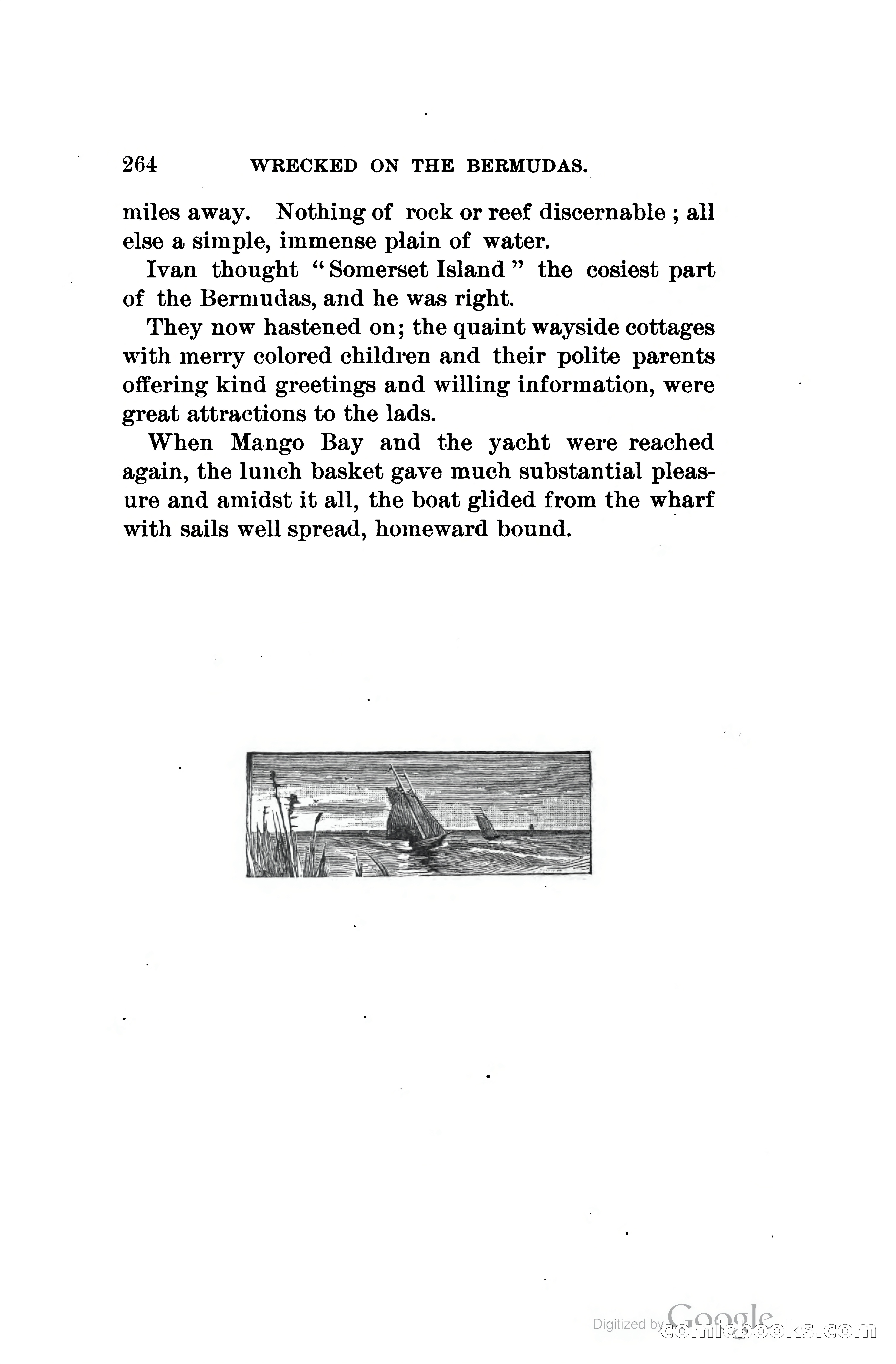 Wrecked On The Bermudas: The Thrilling Adventures Of Three Boys — page 307 of 344