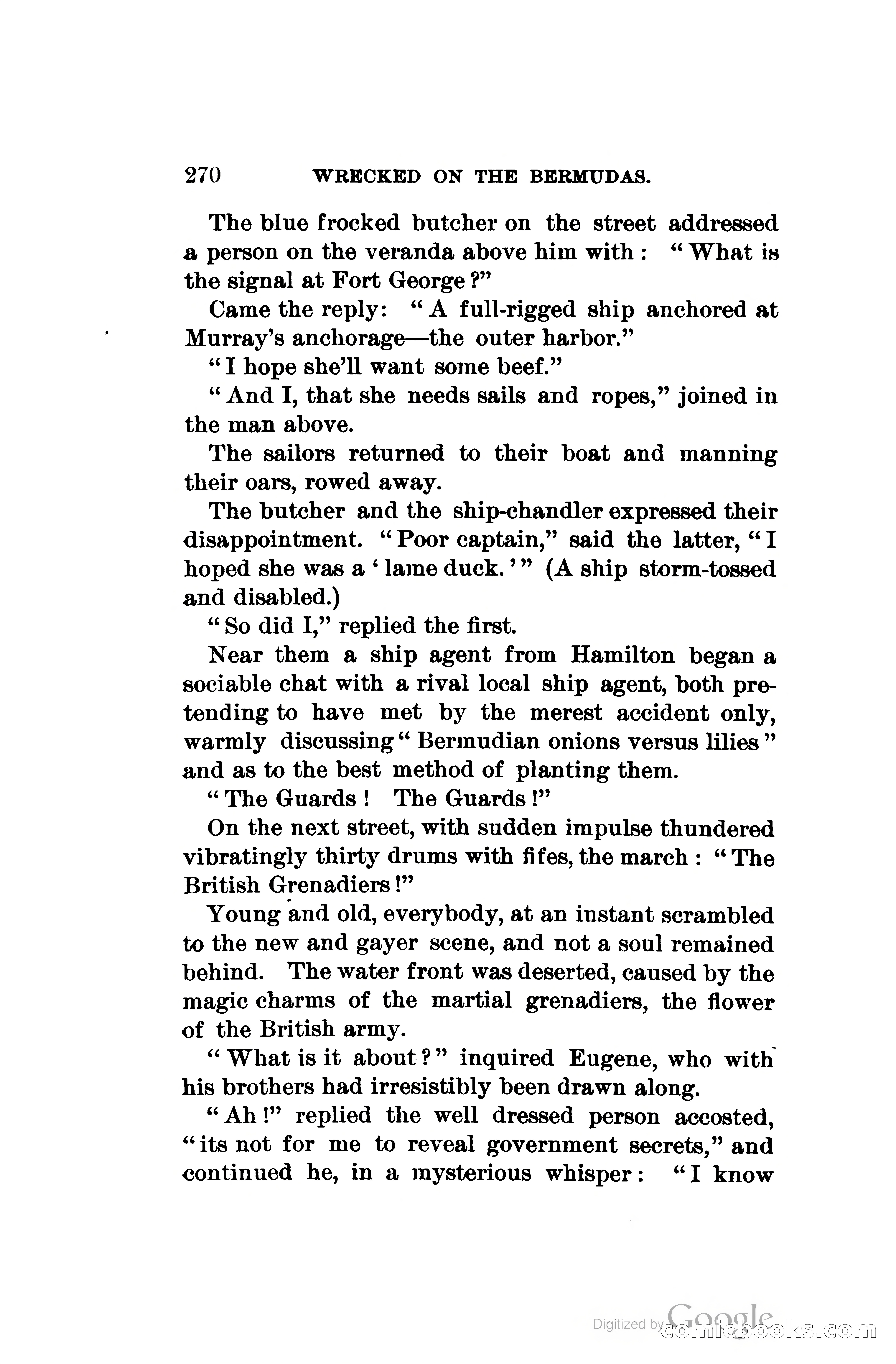 Wrecked On The Bermudas: The Thrilling Adventures Of Three Boys — page 315 of 344
