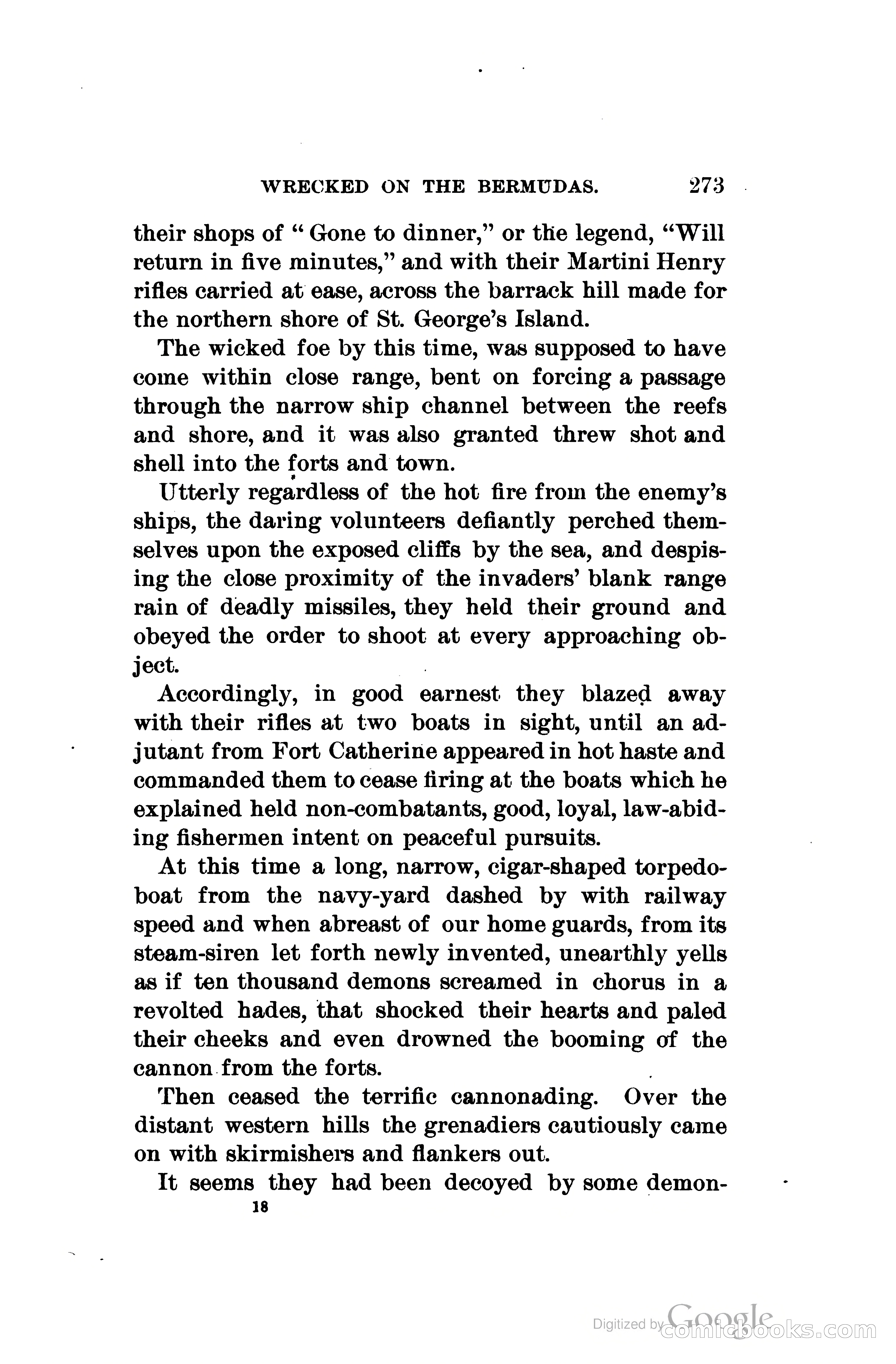 Wrecked On The Bermudas: The Thrilling Adventures Of Three Boys — page 318 of 344