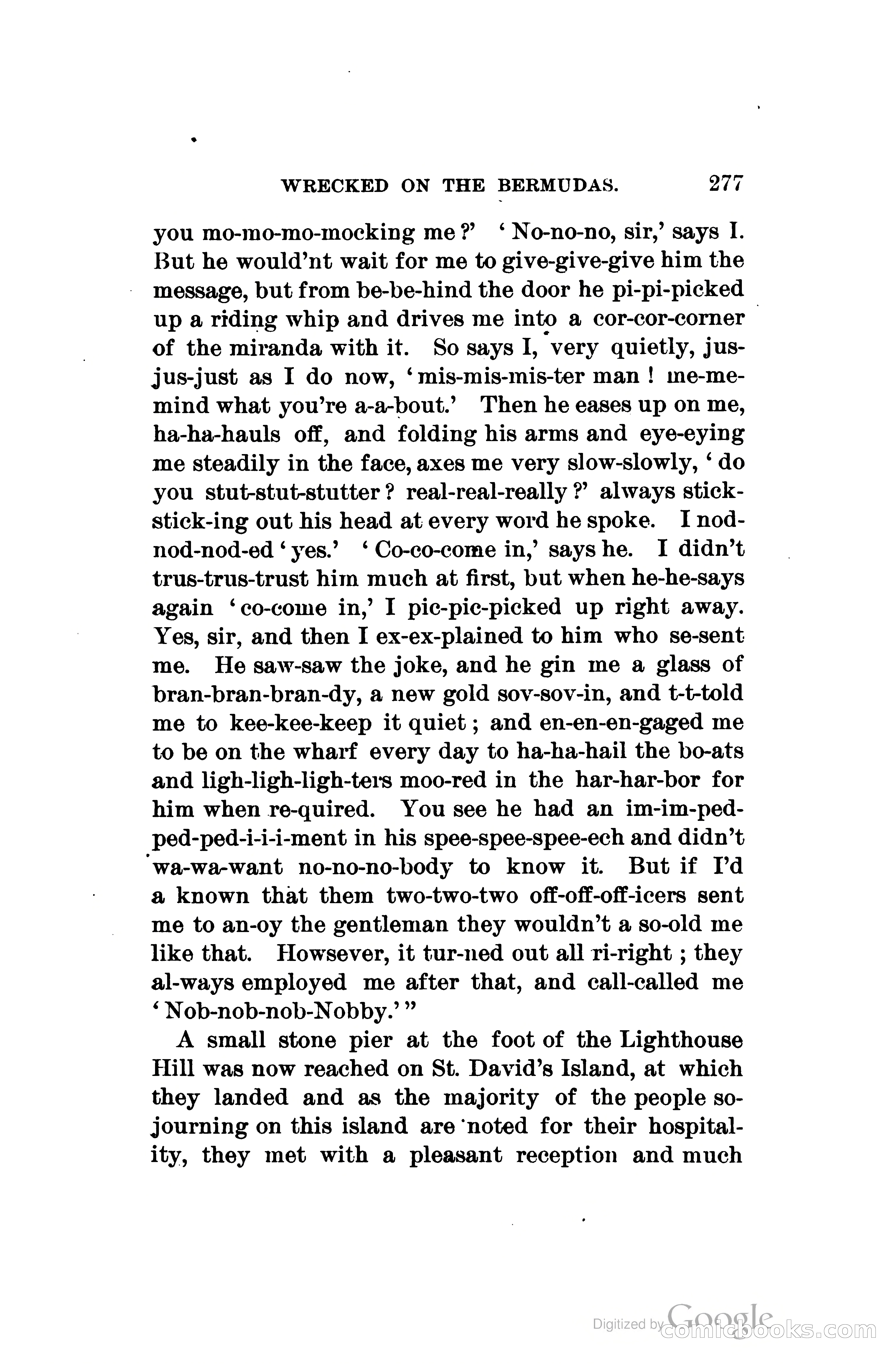 Wrecked On The Bermudas: The Thrilling Adventures Of Three Boys — page 322 of 344